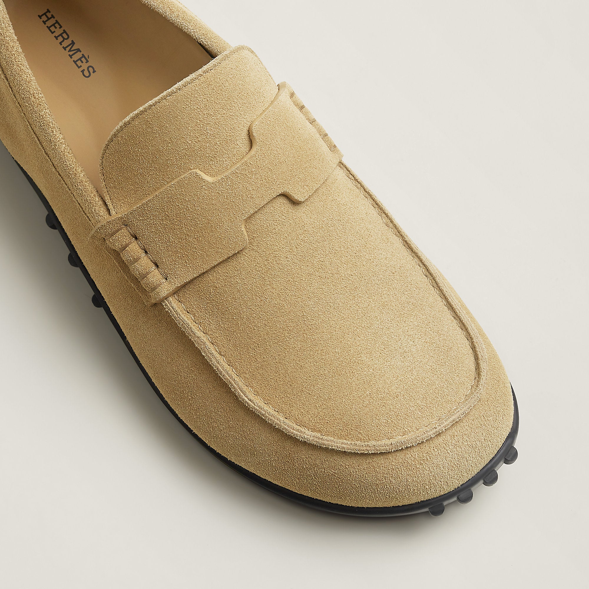 Hermes Lazy Loafer Noir