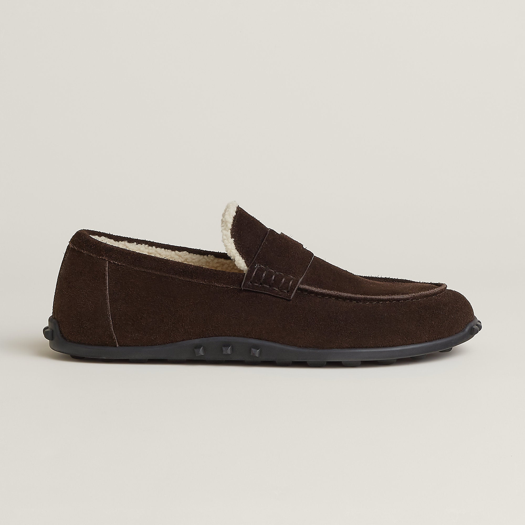 Hermes Lazy Loafer Noir