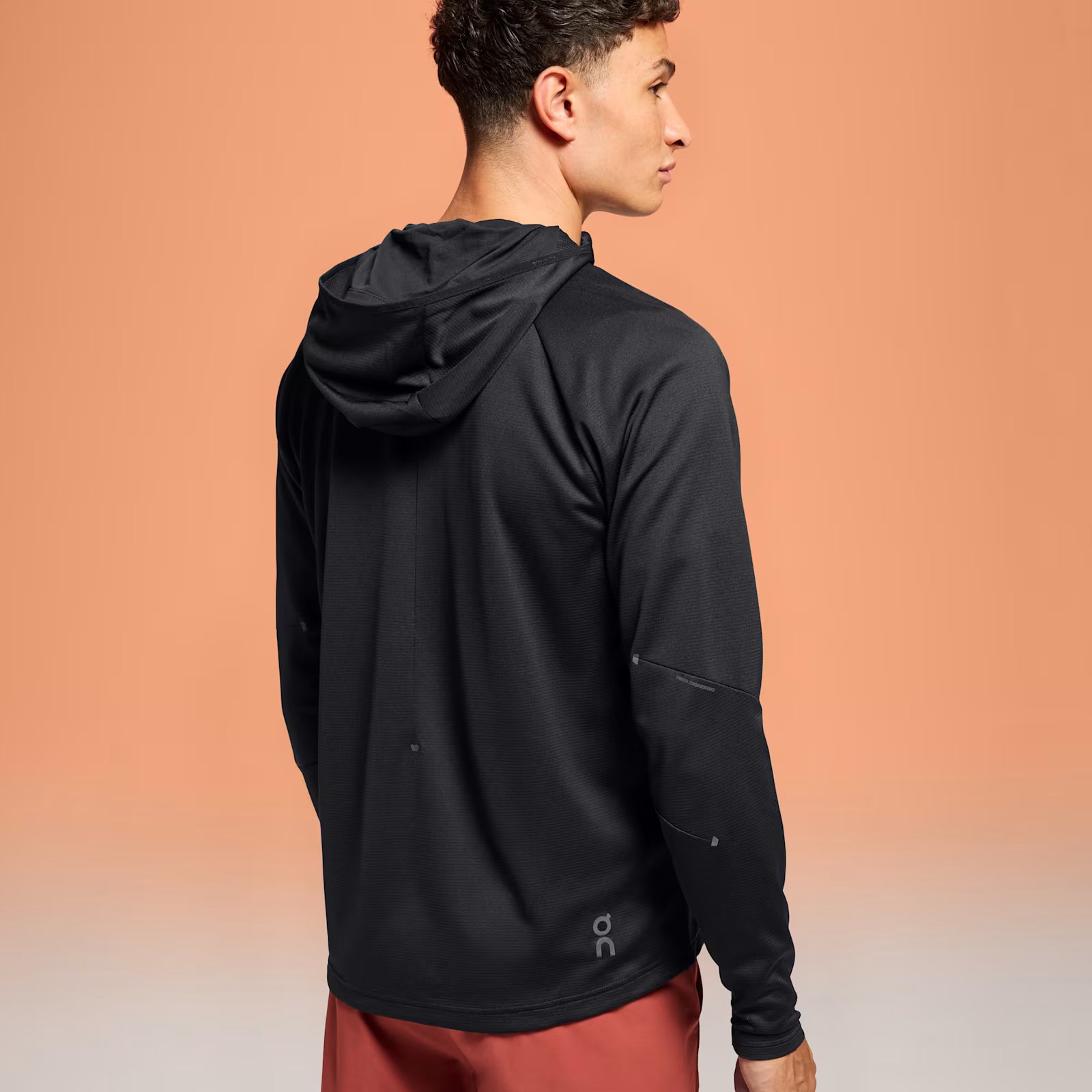On Climate Zip Hoodie Black
