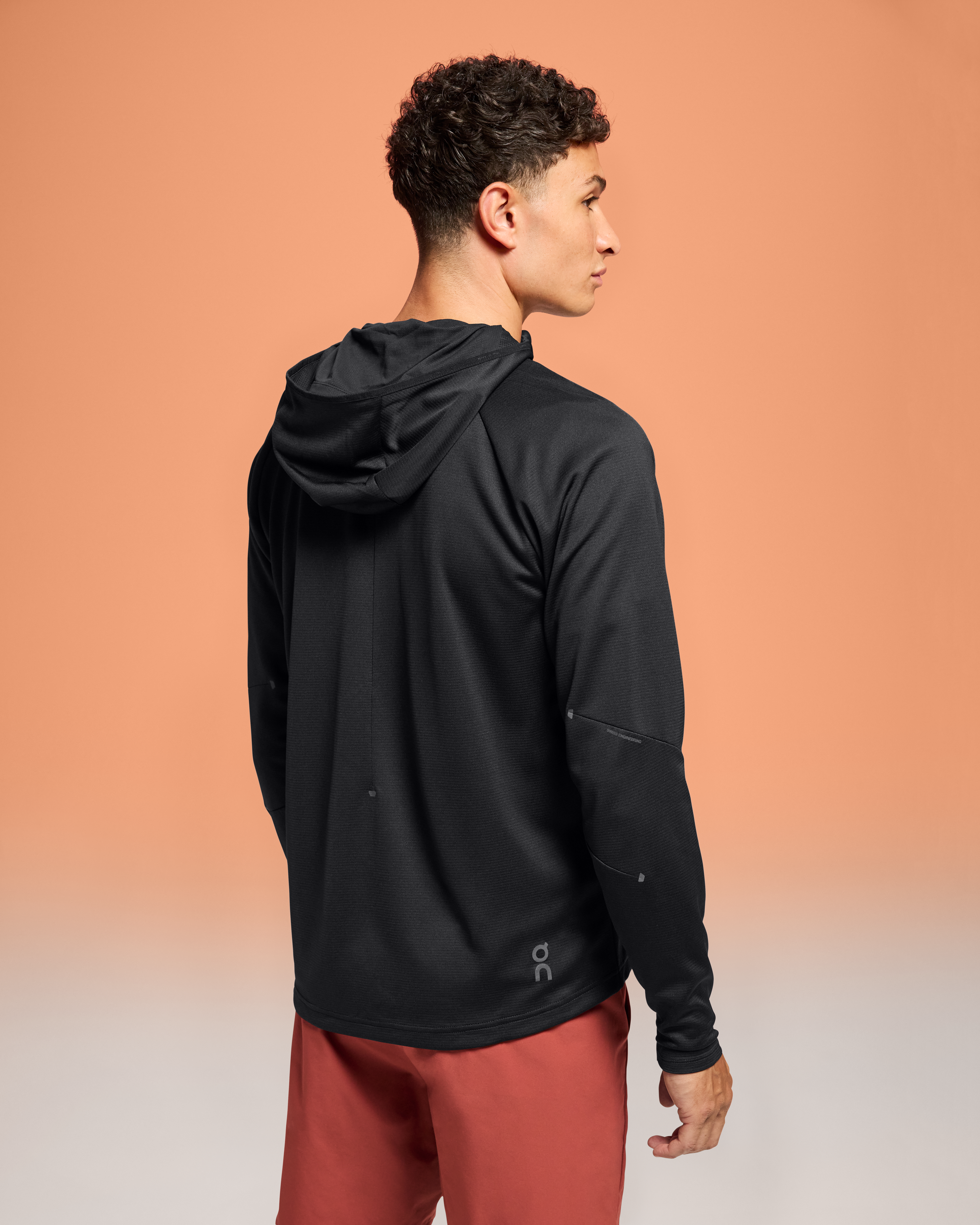 On Climate Zip Hoodie Black