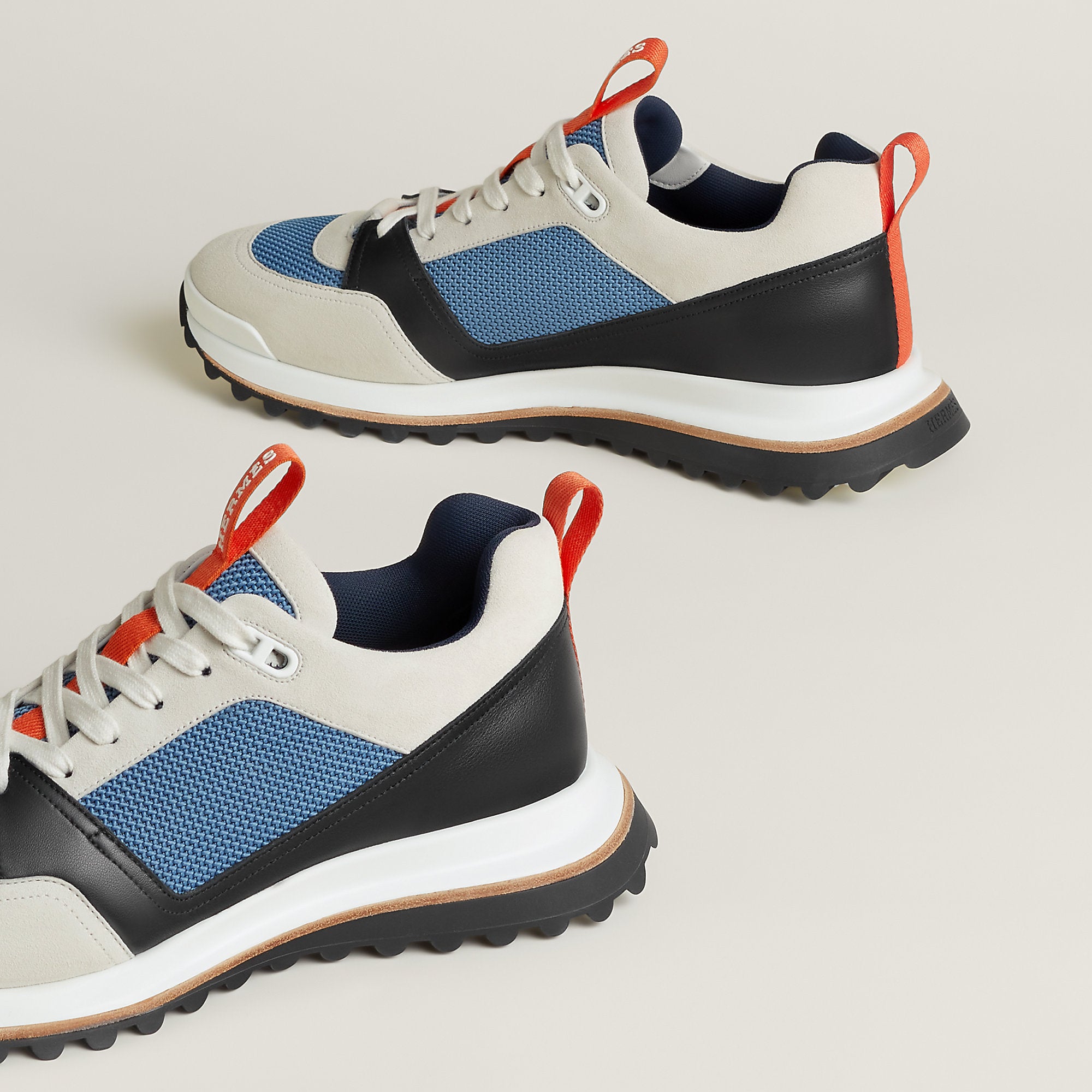 Hermes Leader Sneaker Multie Bleu Ciel