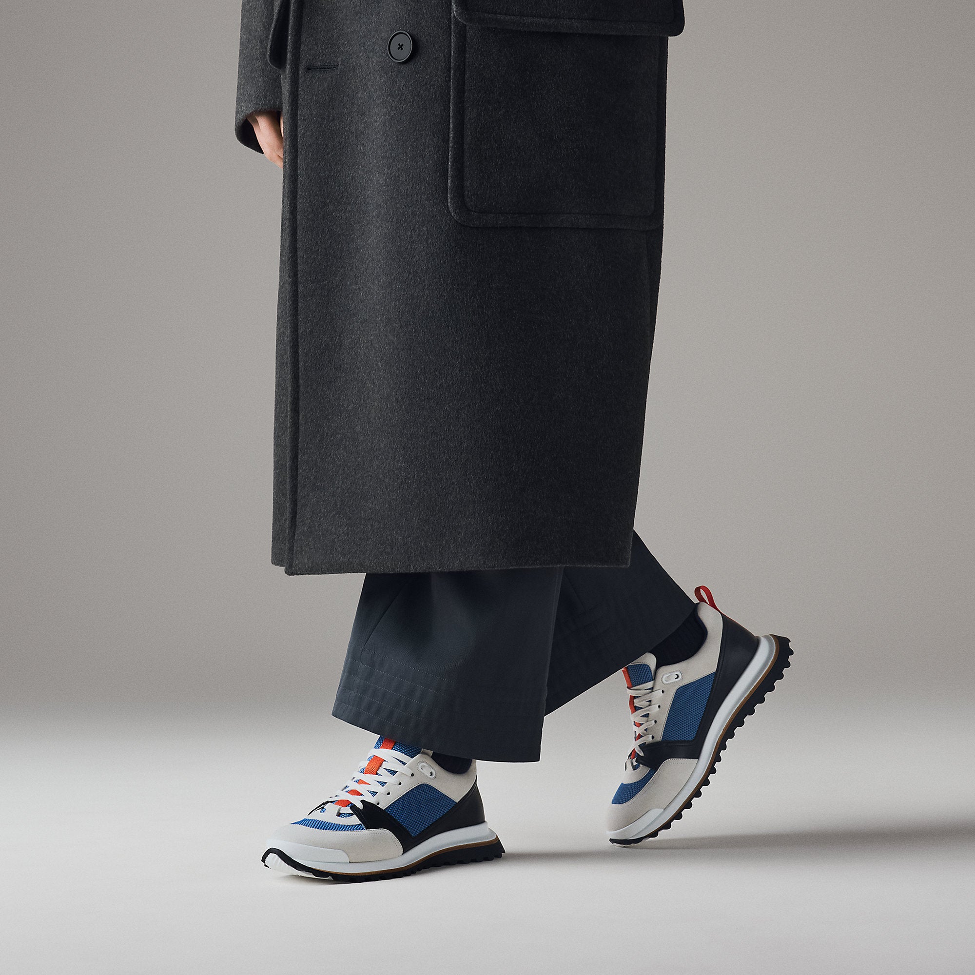 Hermes Leader Sneaker Multie Bleu Ciel