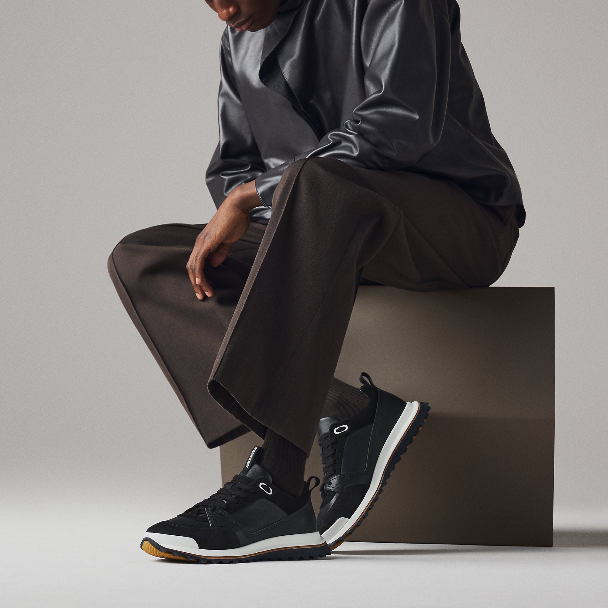 Hermes Leader Sneaker Noir