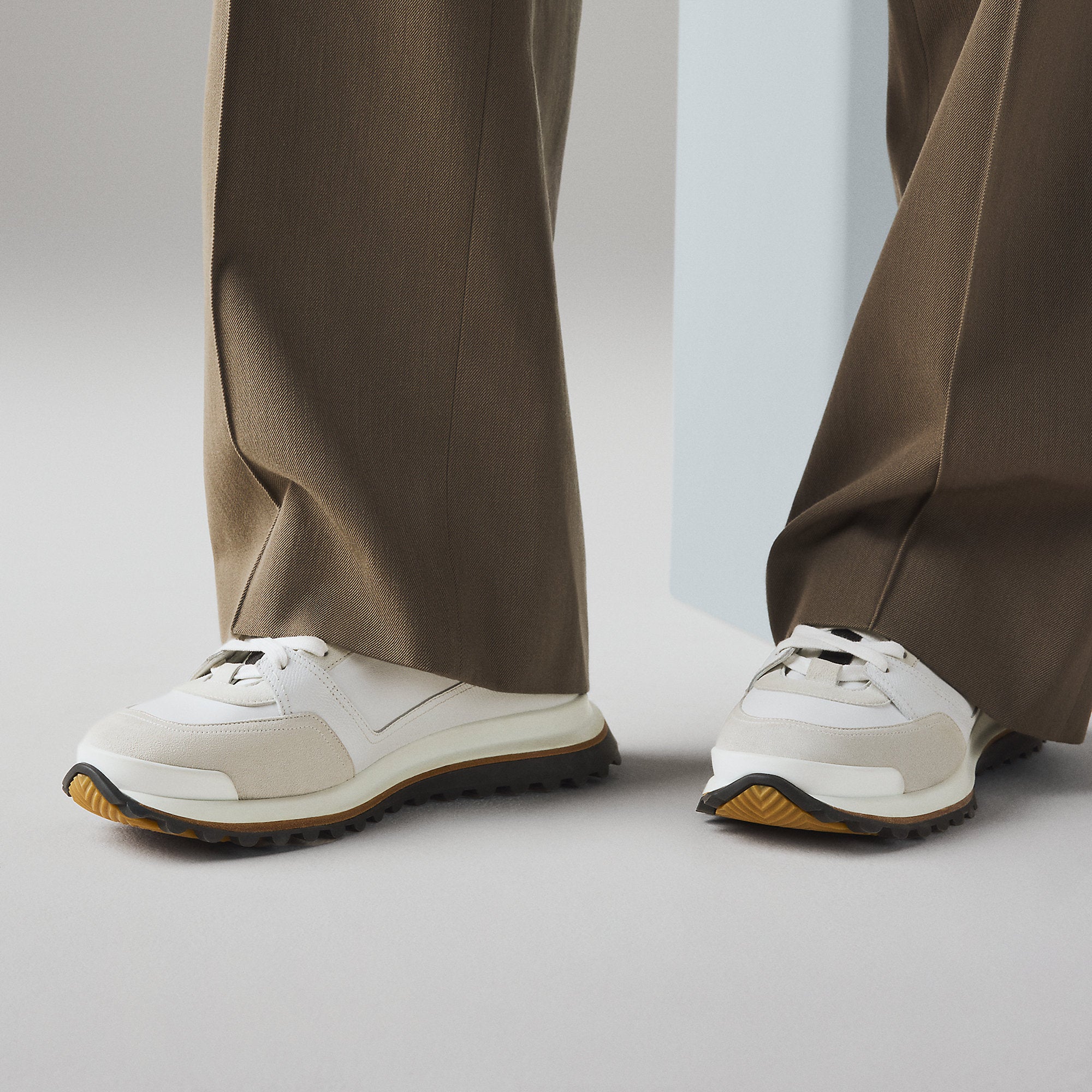 Hermes Leader Sneaker Multie Blanc
