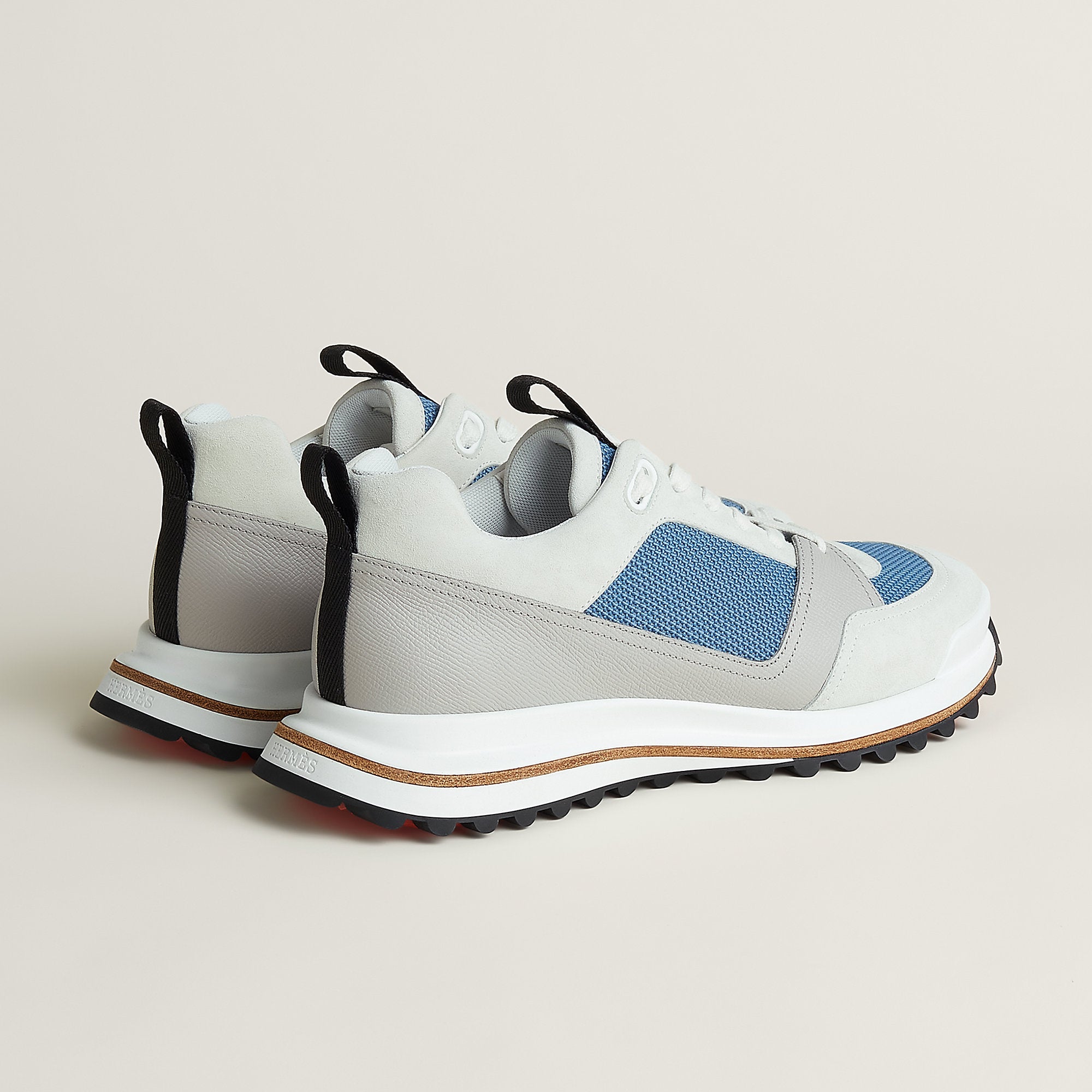 Hermes Leader Sneaker Multie Bleu Jean