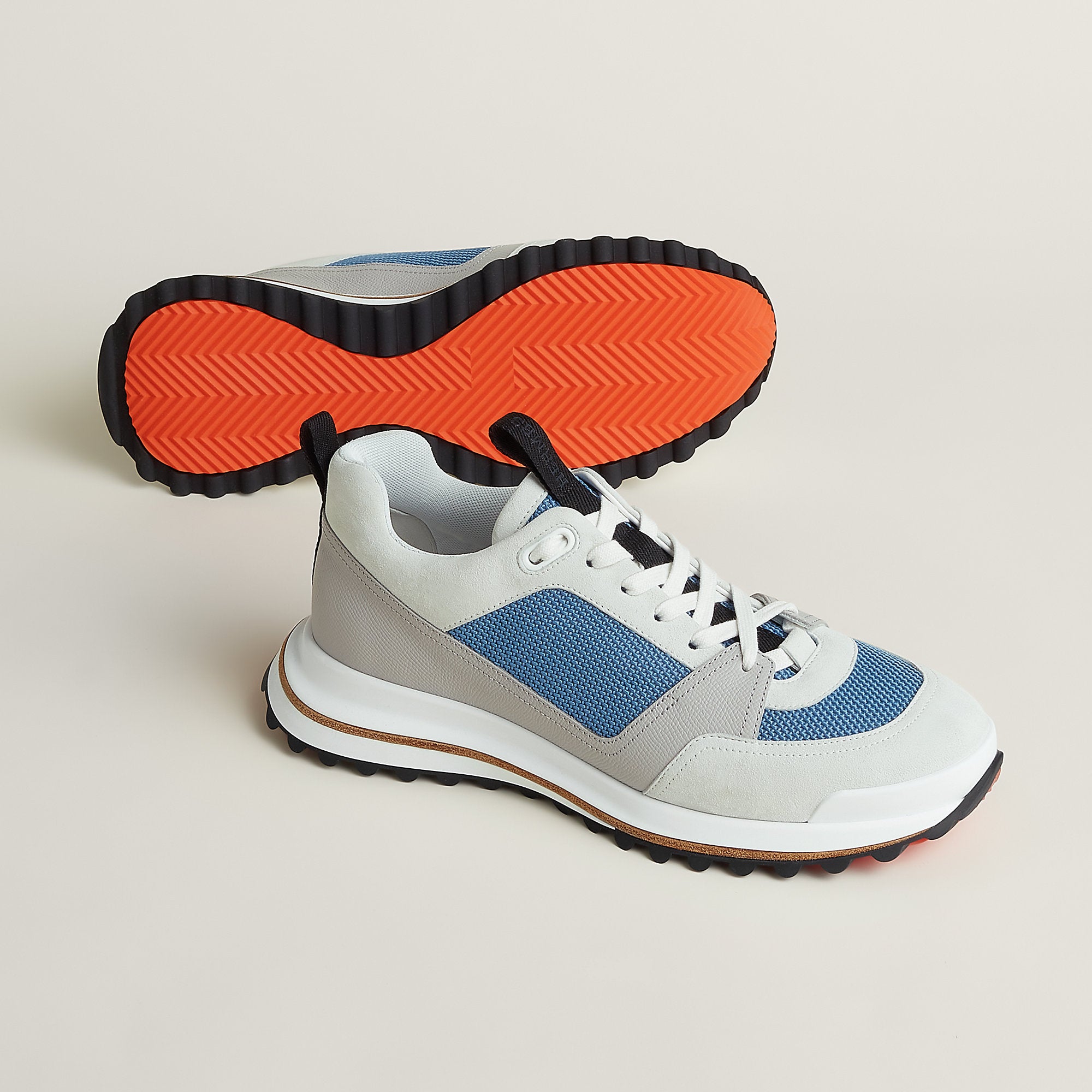 Hermes Leader Sneaker Multie Bleu Jean