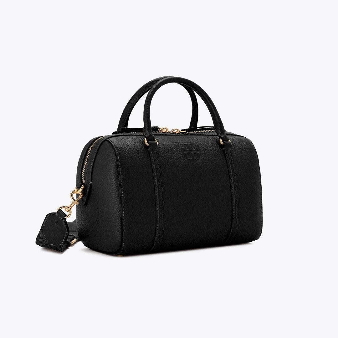 Tory Burch Leather Satchel Black