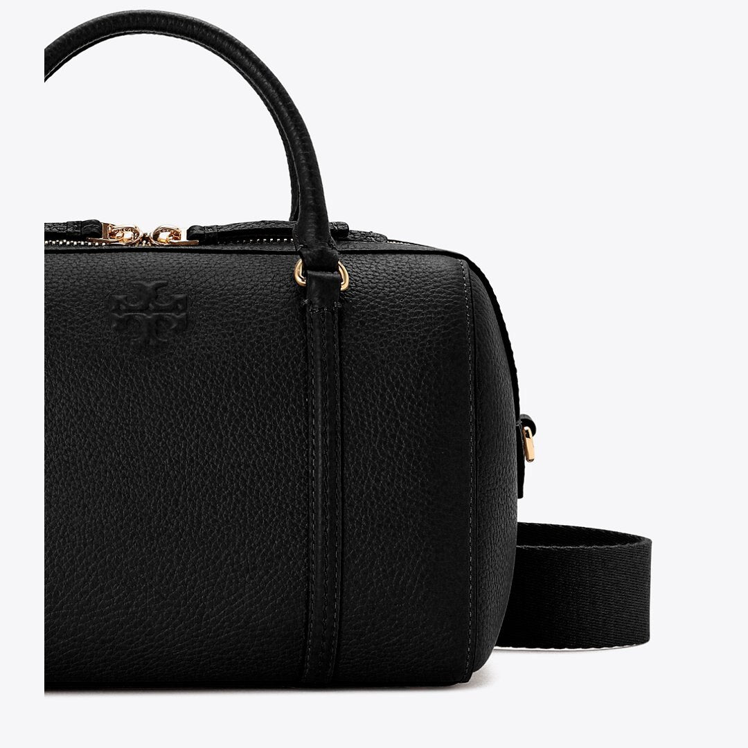 Tory Burch Leather Satchel Black