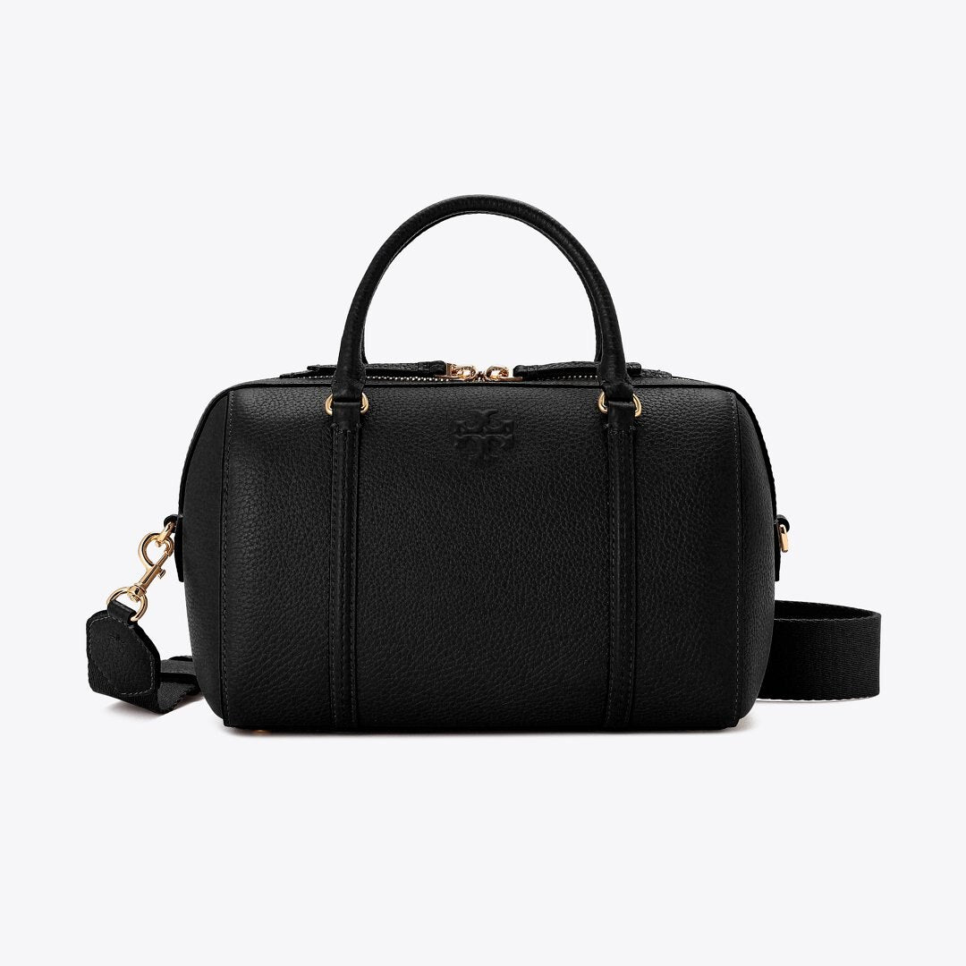 Tory Burch Leather Satchel Black