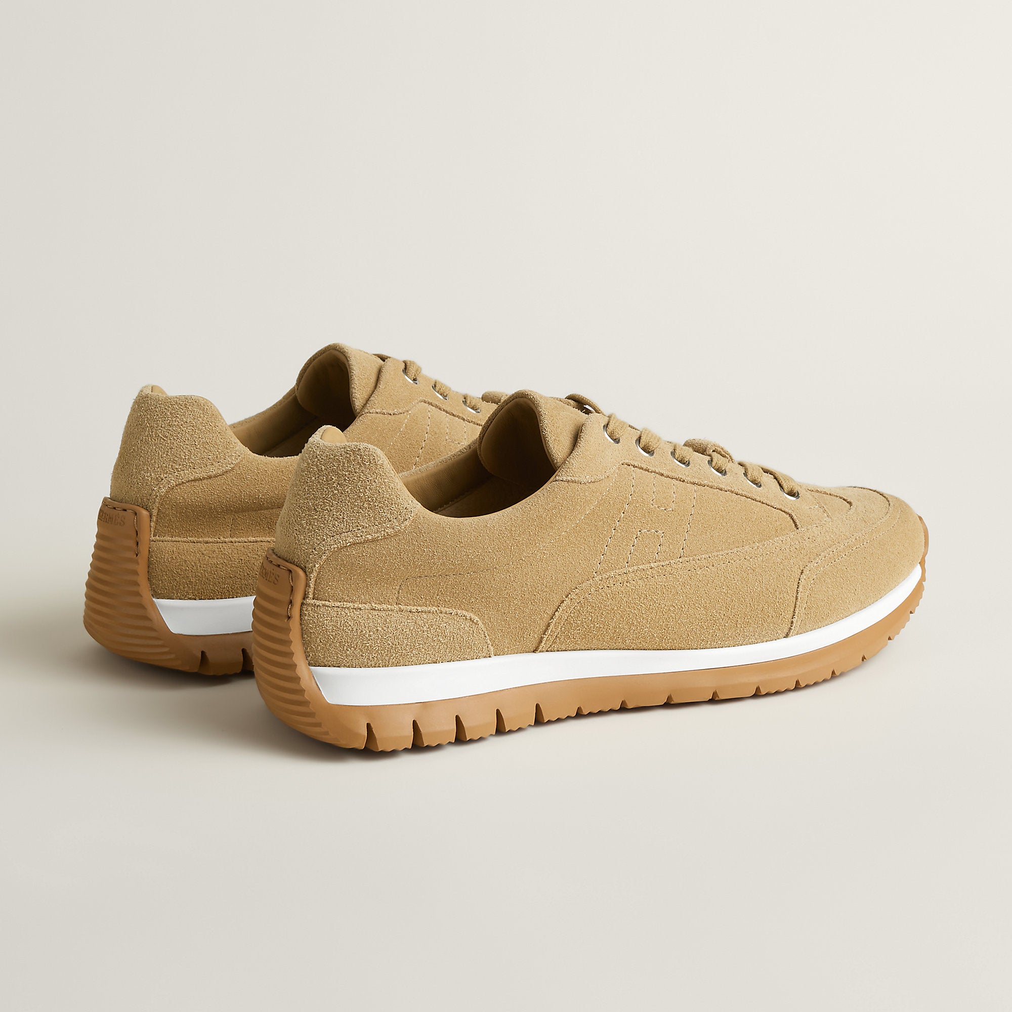 Hermes Libera Sneaker Beige Albtre