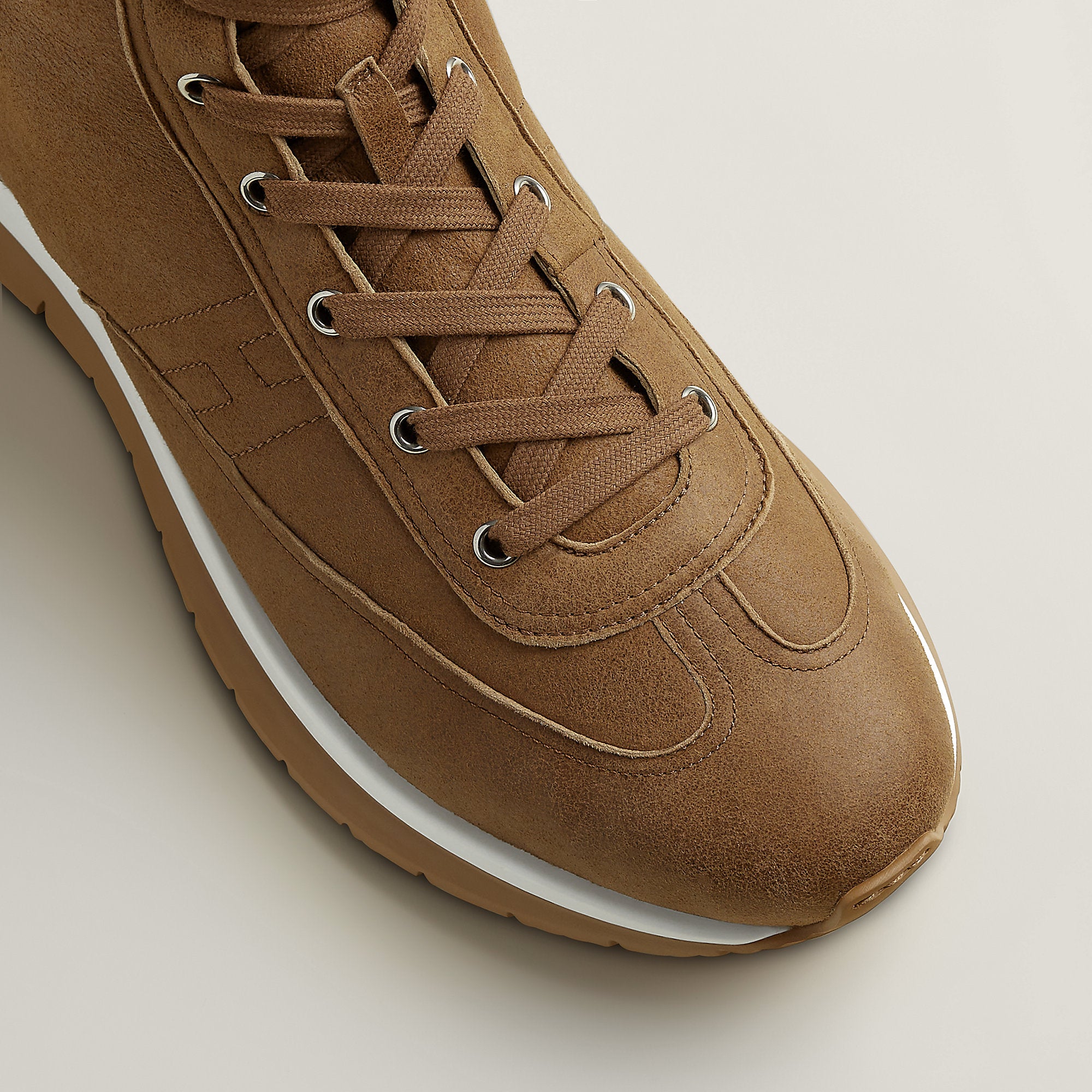 Hermes Lieva Sneaker Brun Fum