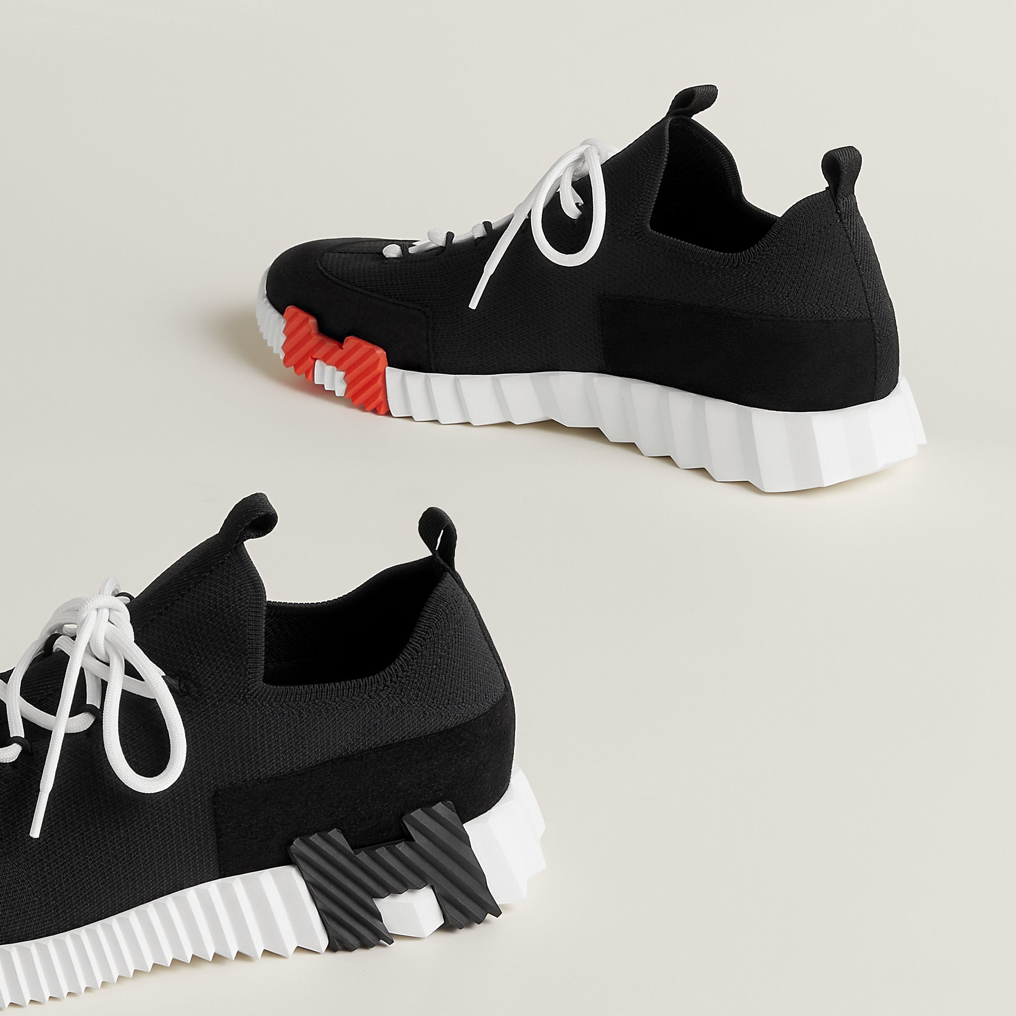 Hermes Lift Slip On Sneaker Noir