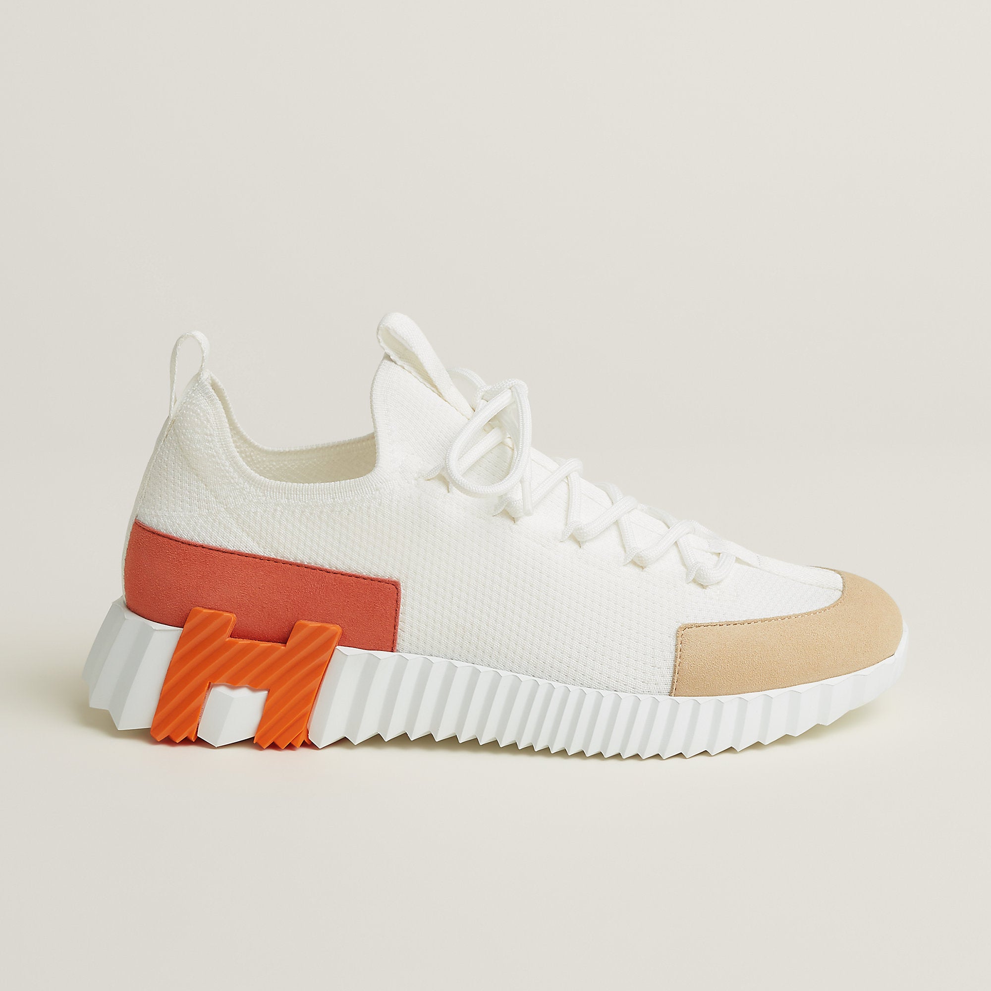 Hermes Lift Slip On Sneaker Multie Blanc