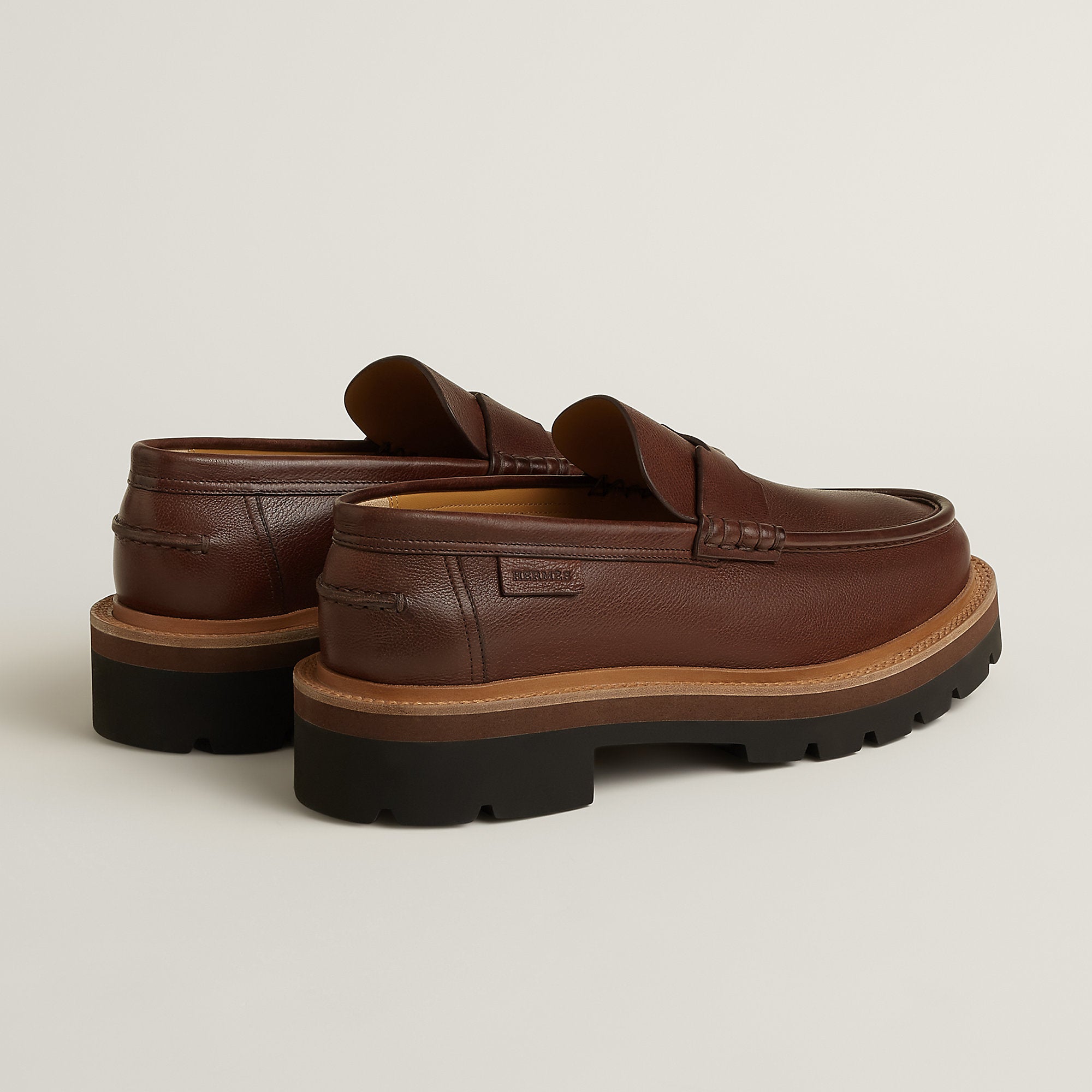 Hermes Lilt Loafer Marron Palissandre