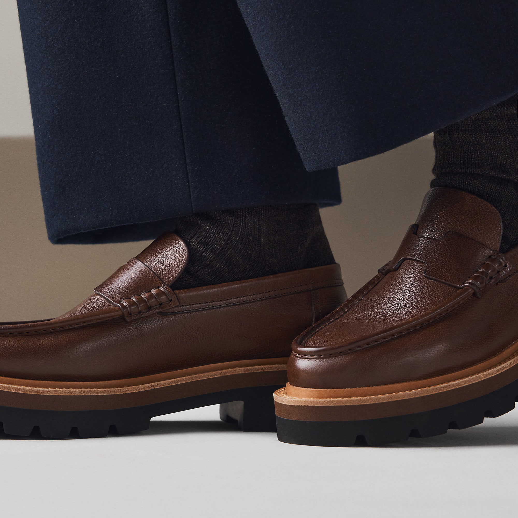 Hermes Lilt Loafer Marron Palissandre