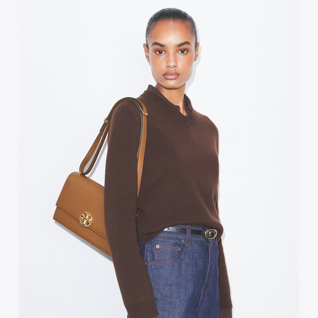Tory Burch Limited-Edition Shoulder Bag Tiger'S Eye
