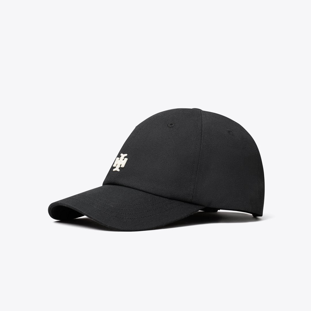Tory Burch Logo Cap Black