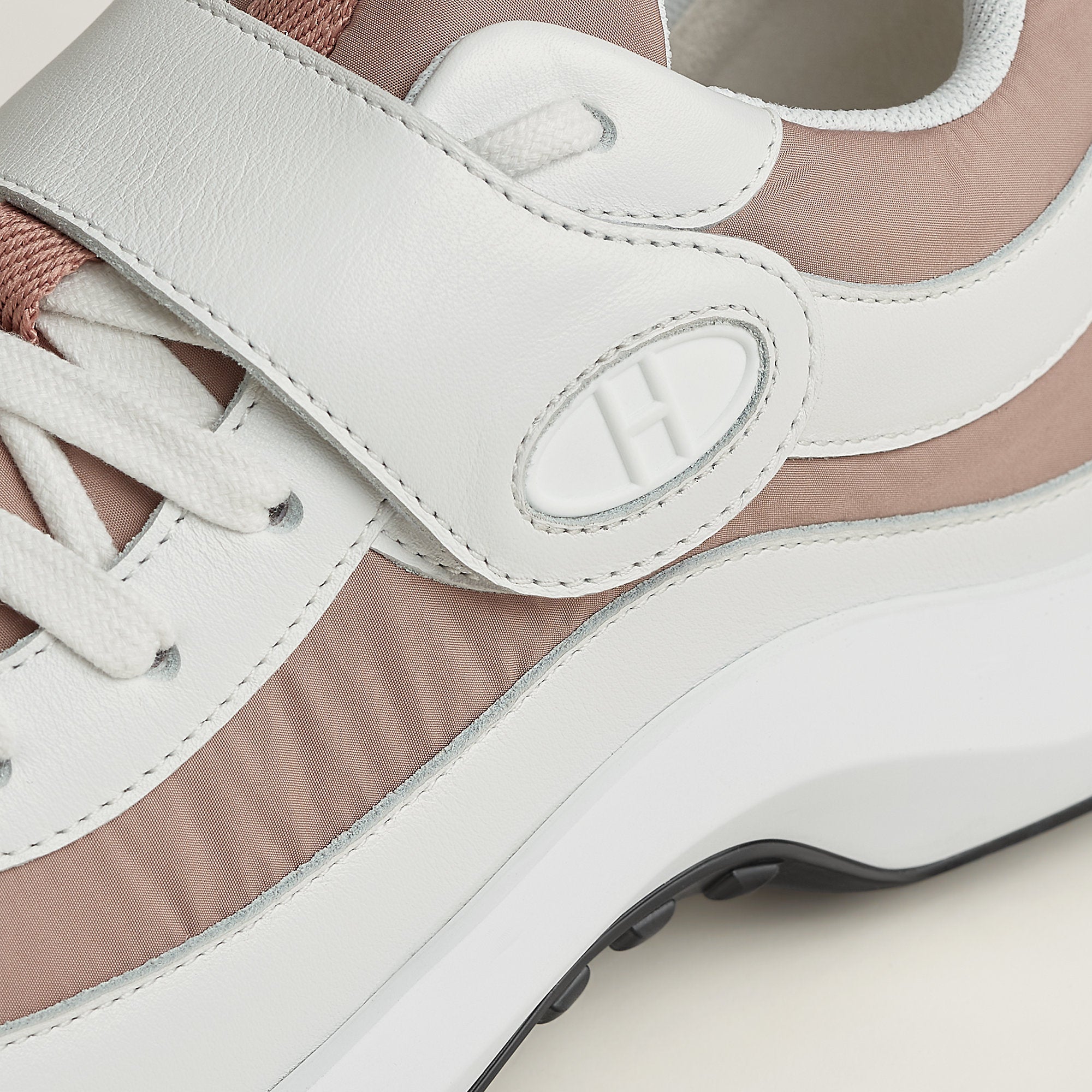 Hermes Loop Sneaker Rose Antique