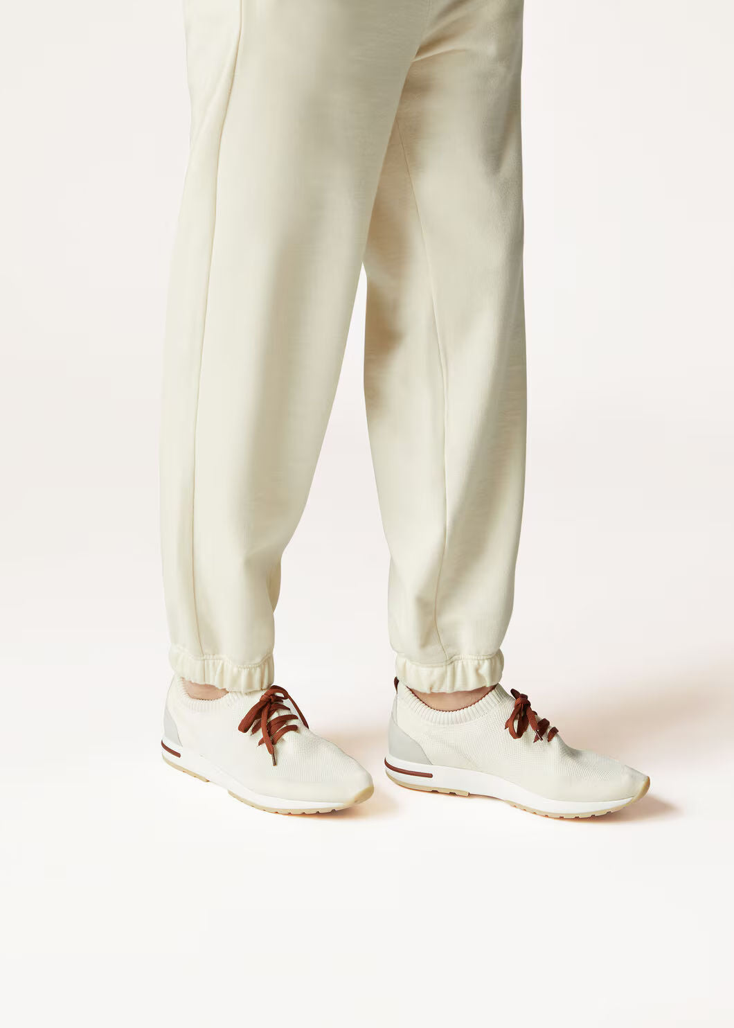 LoroPiana 360 LP Flexy Walk Sneaker White