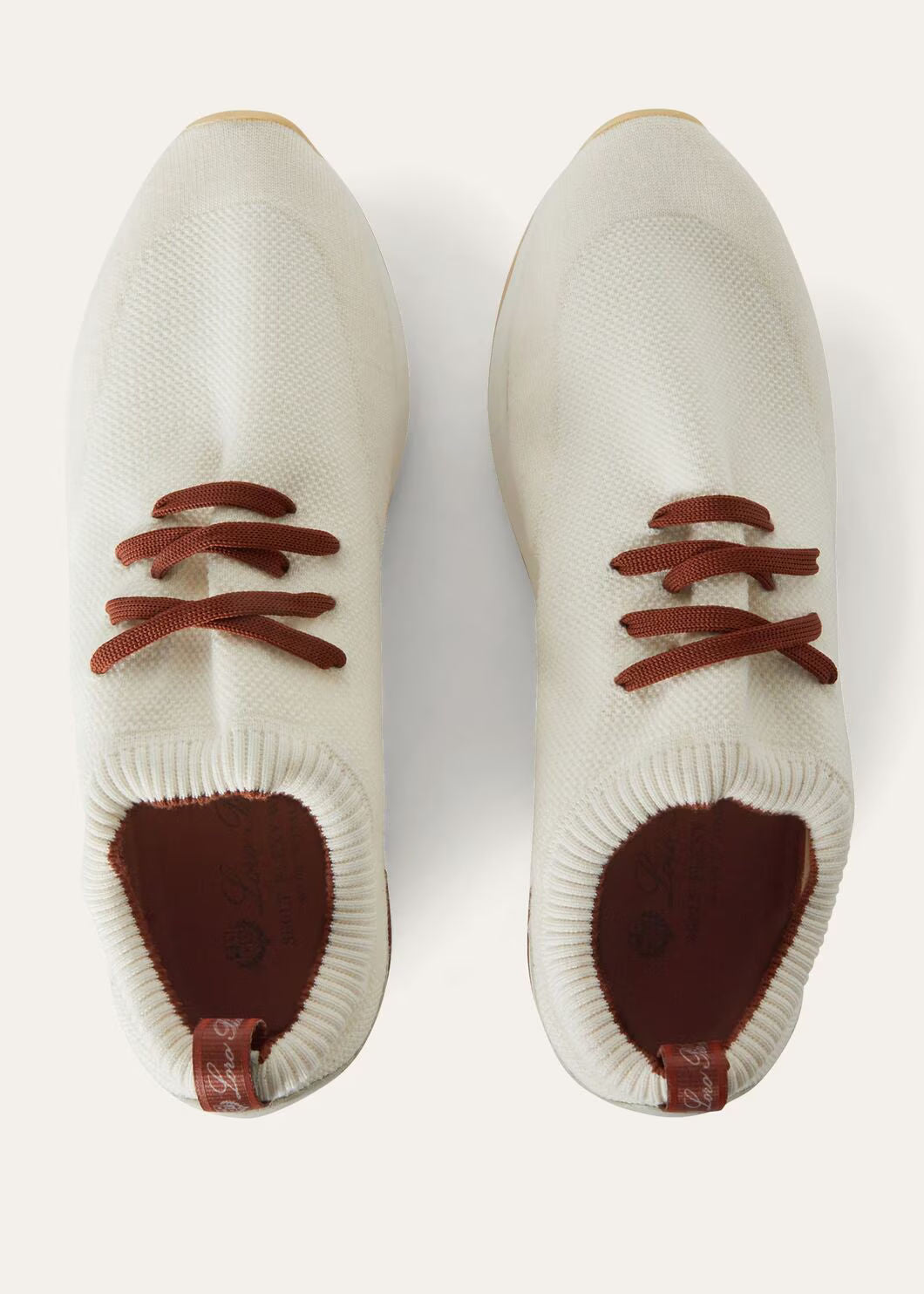 LoroPiana 360 LP Flexy Walk Sneaker White