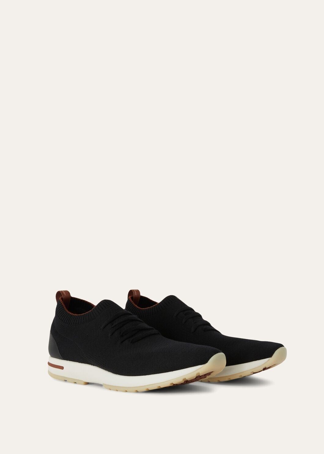 LoroPiana 360 LP Flexy Walk Sneaker Black
