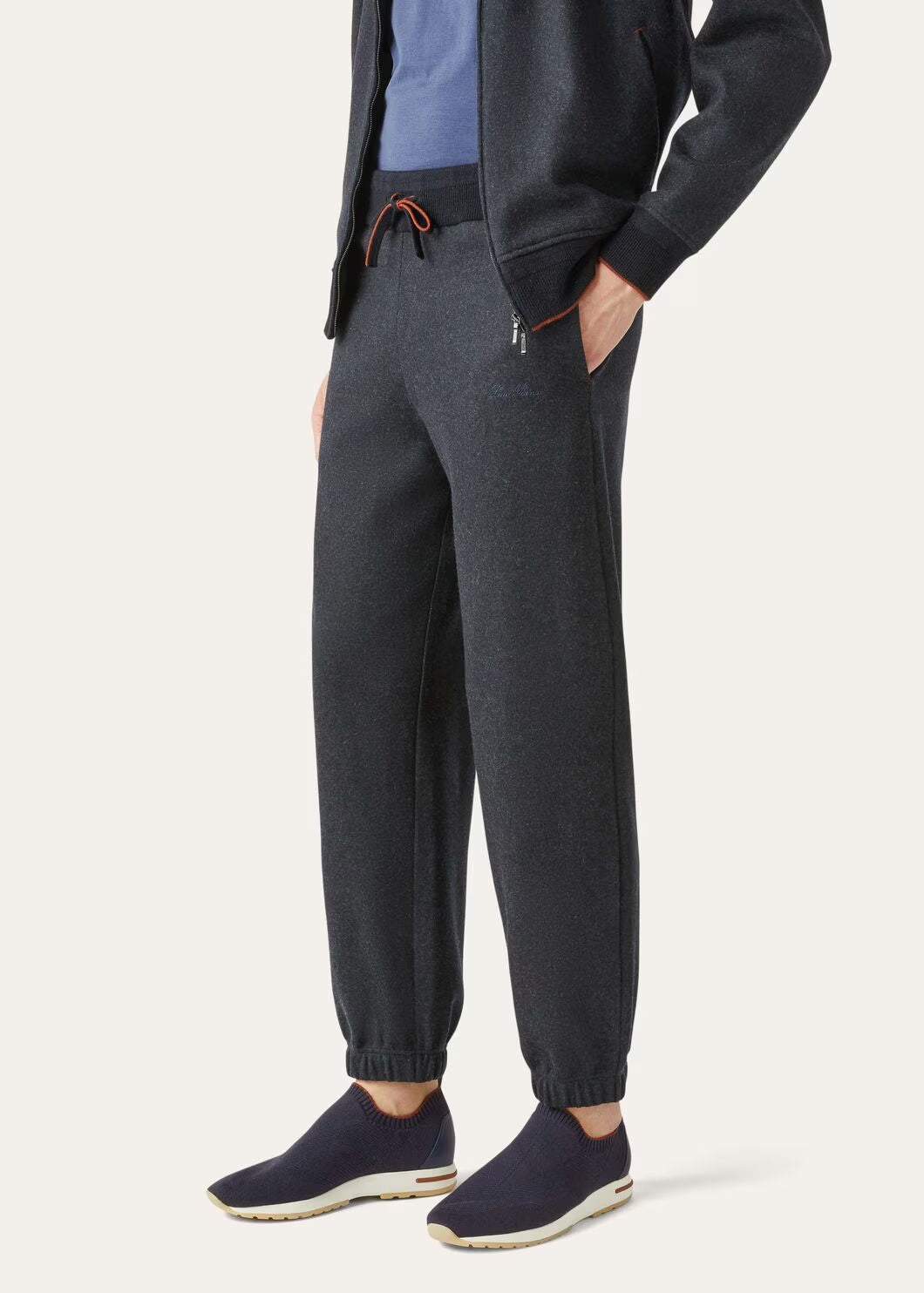 LoroPiana 360 LP Flexy Walk Sneaker Galaxy Blue