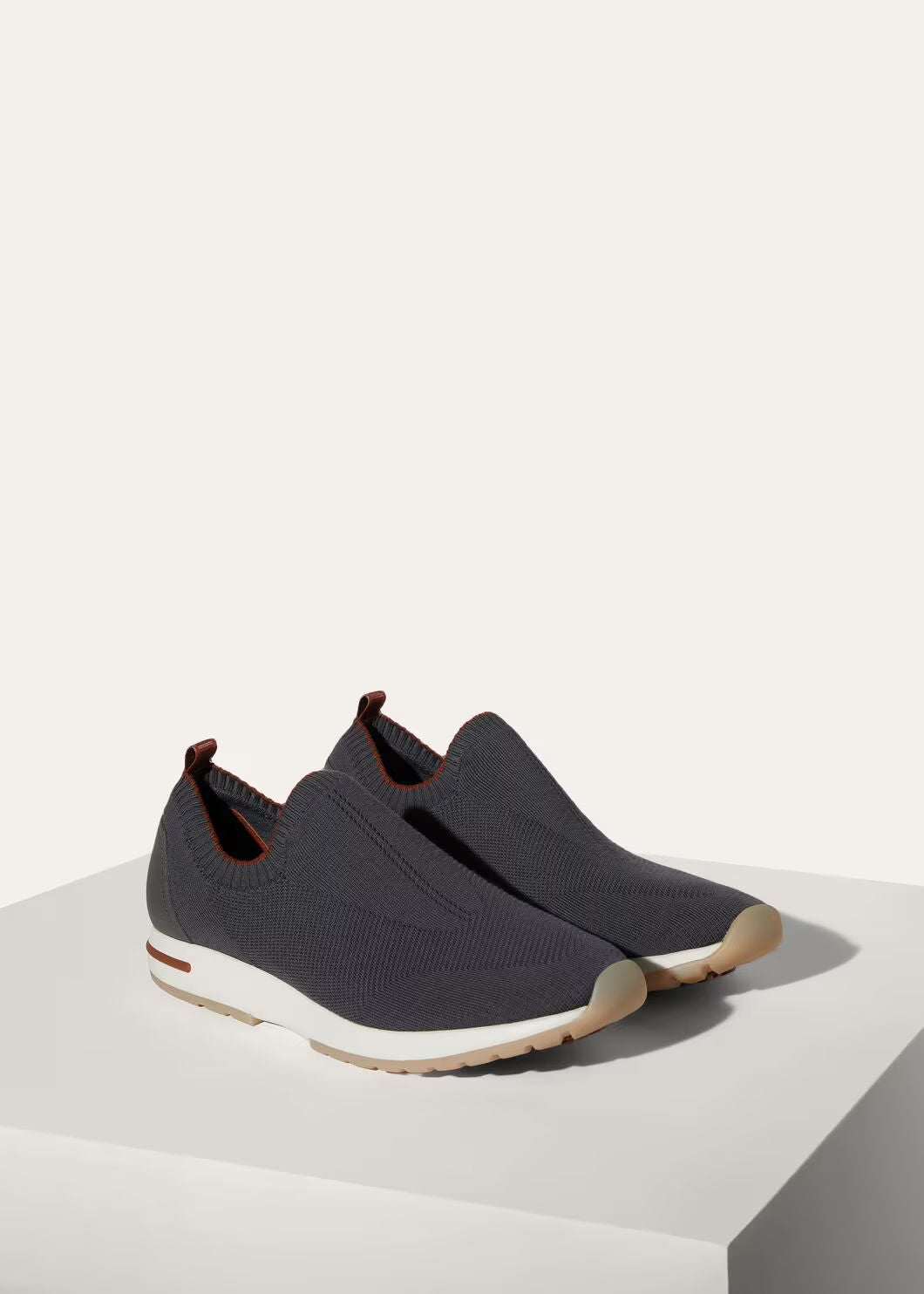 LoroPiana 360 LP Flexy Walk Sneaker Gray/Brick Ted