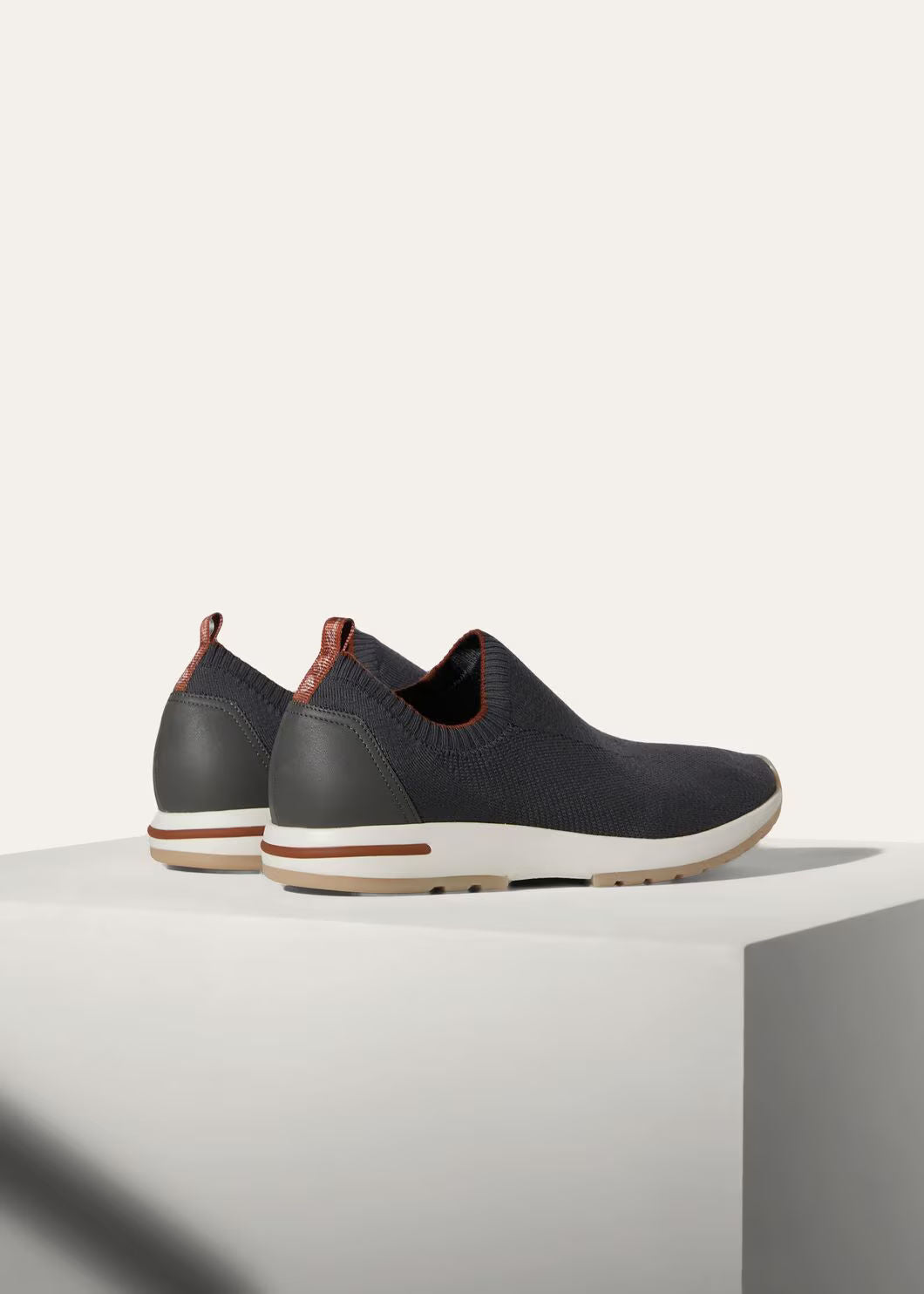 LoroPiana 360 LP Flexy Walk Sneaker Gray/Brick Ted