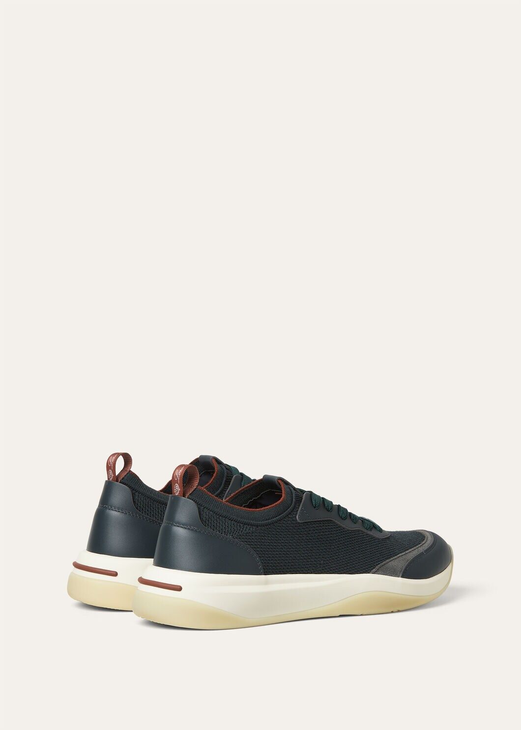 LoroPiana 410 LP Walk Sneaker Dark Green