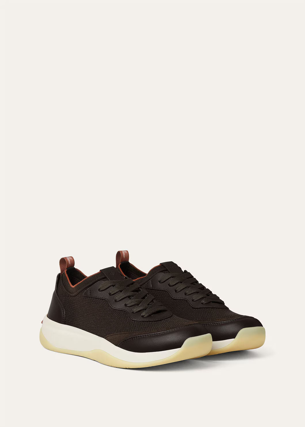 LoroPiana 410 LP Walk Sneaker Umber Brown
