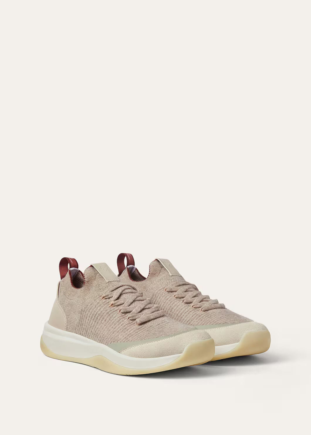LoroPiana 410 LP Walk Sneaker Kasha Melange