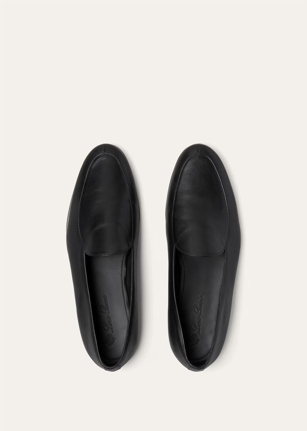 LoroPiana Anton Classic Walk Loafer Black