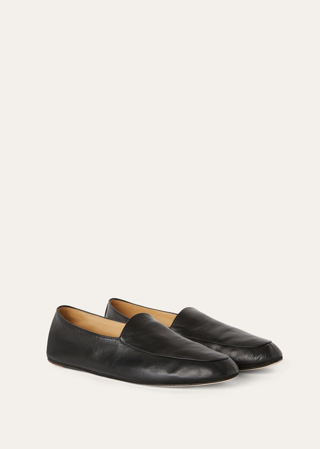 LoroPiana Anton Walk Loafer Black