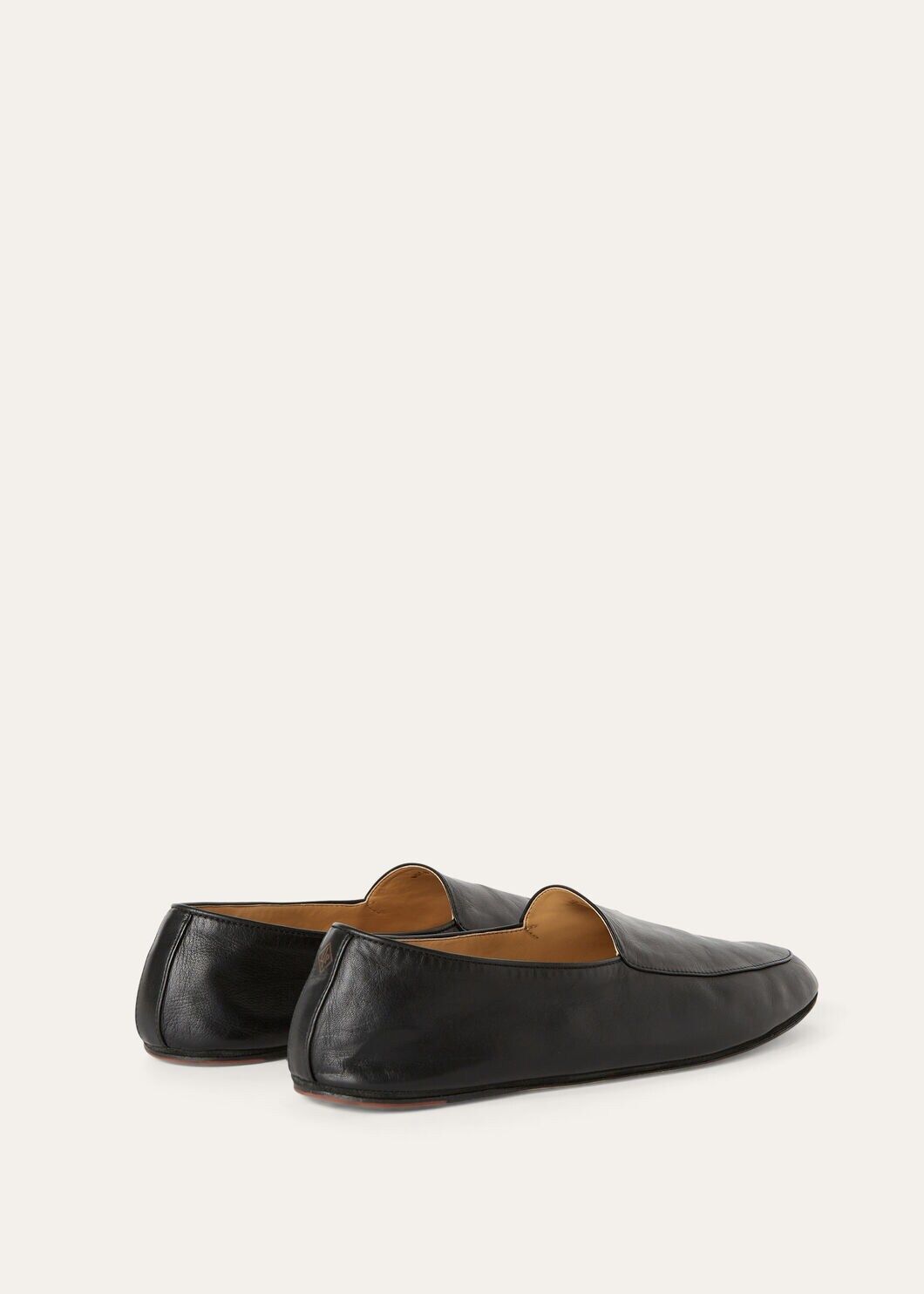 LoroPiana Anton Walk Loafer Black