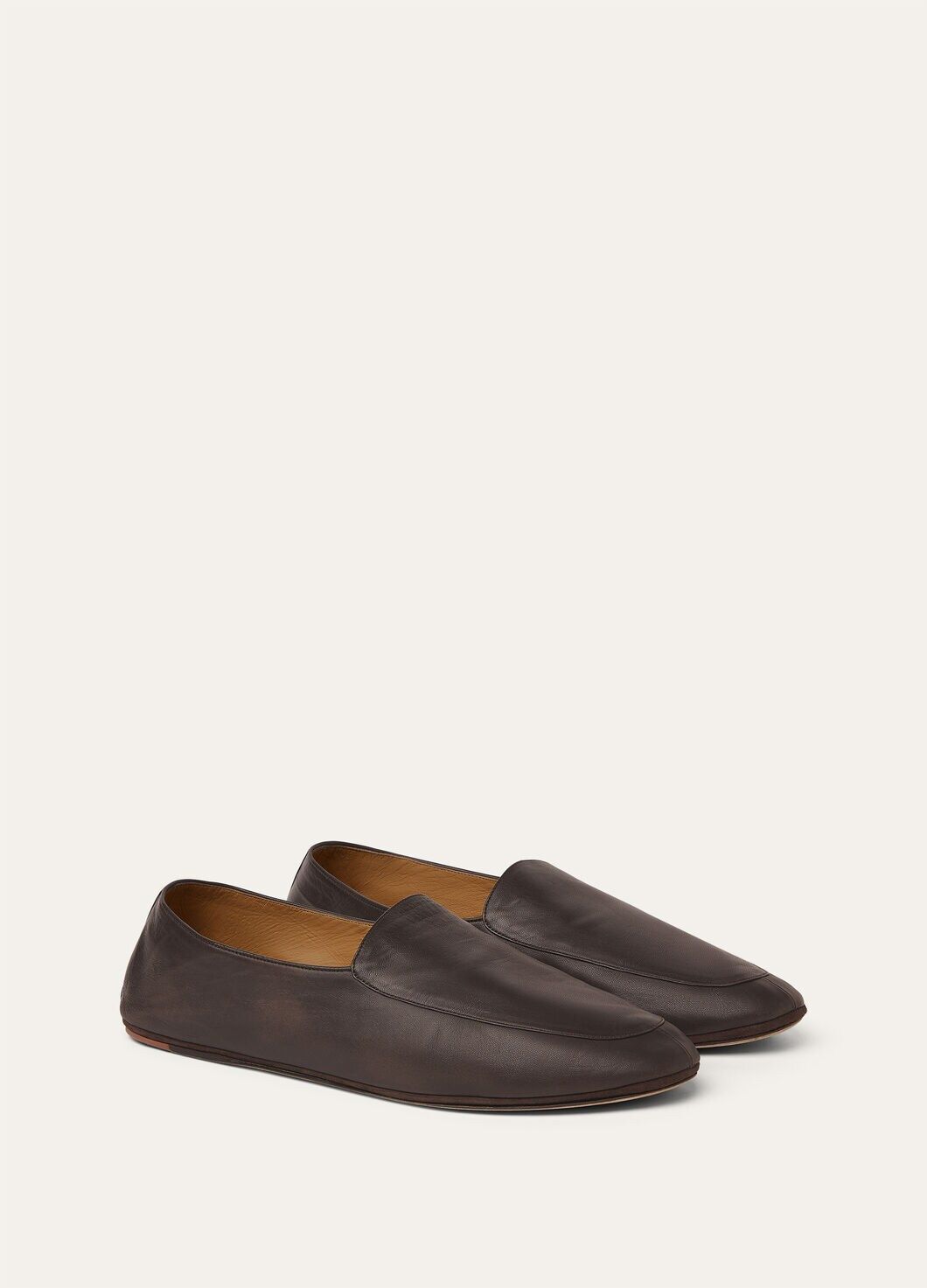 LoroPiana Anton Walk Loafer Moka