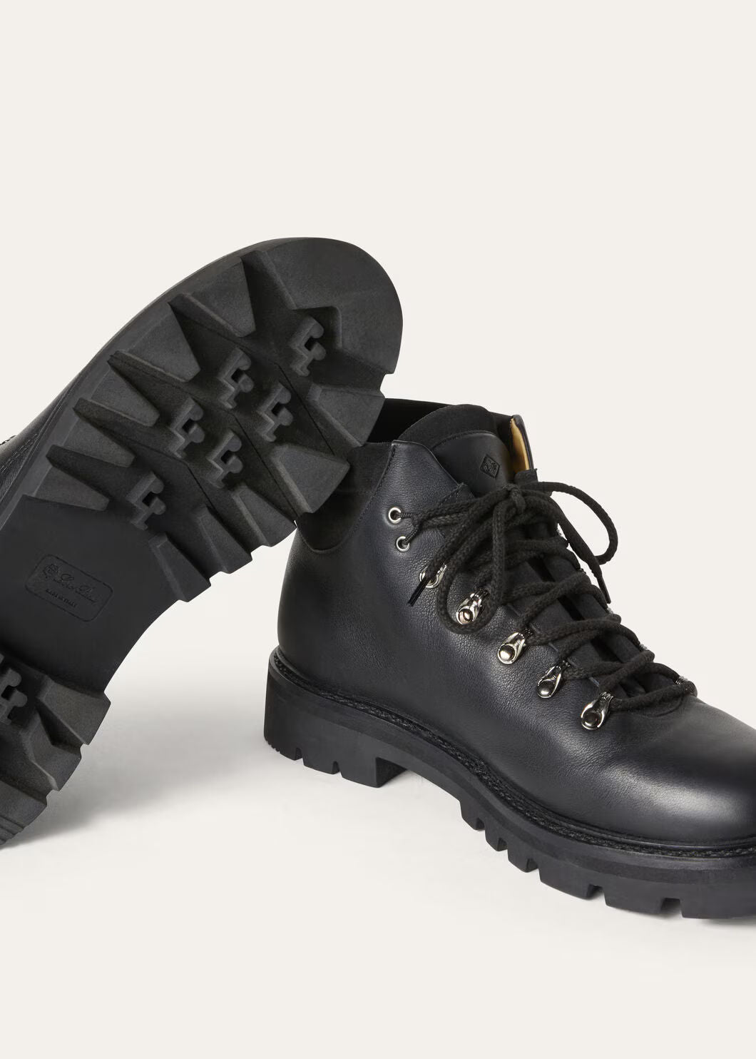 LoroPiana Beinn Walk Ankle Boot Black