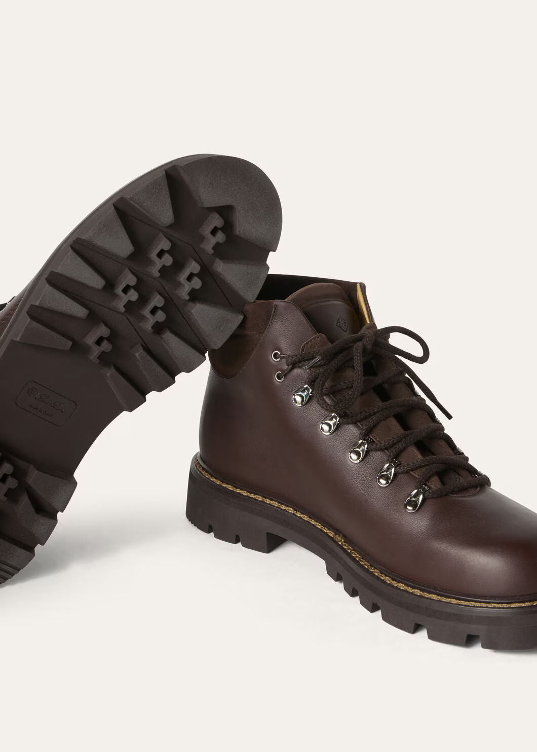 LoroPiana Beinn Walk Ankle Boot Chocolate