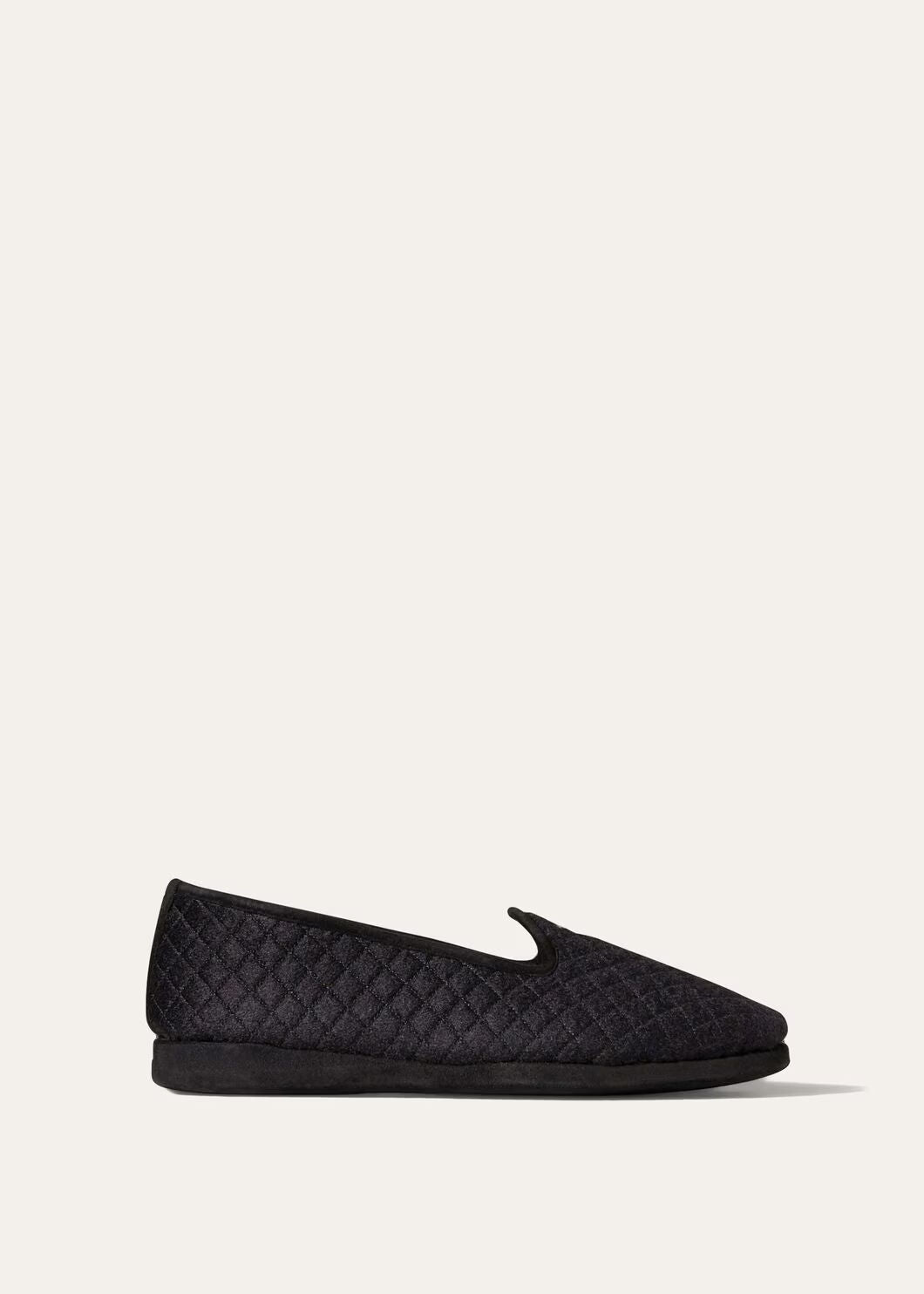 LoroPiana Classica Slipper Black