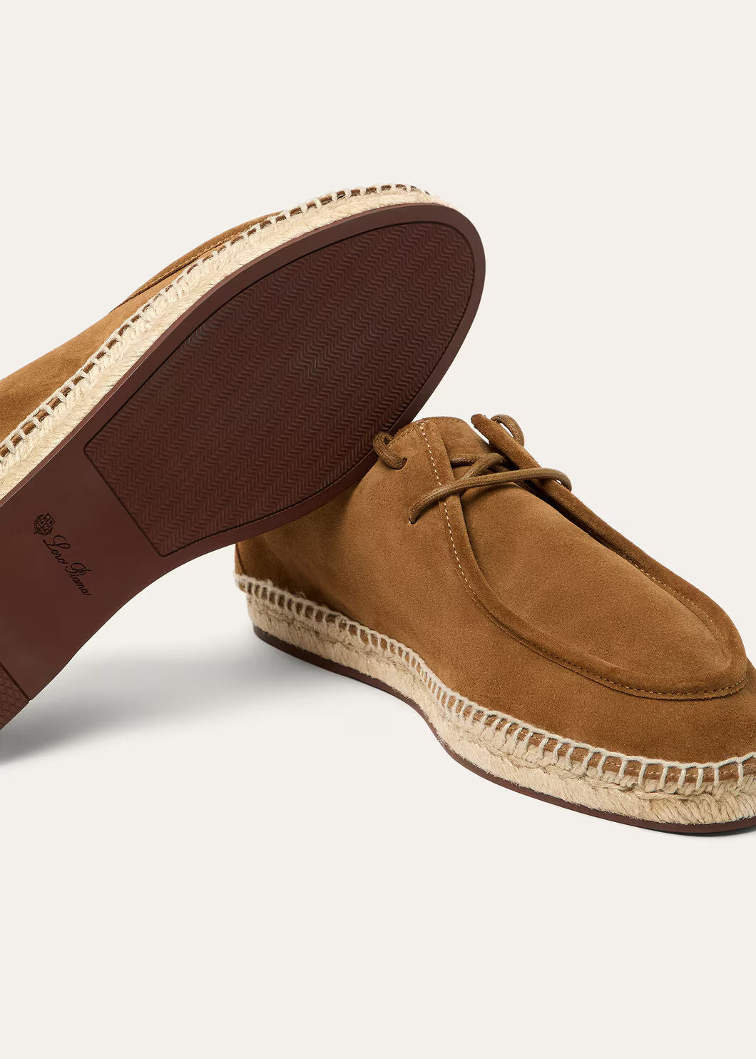 LoroPiana George Walk Espadrille Light Sand Dune