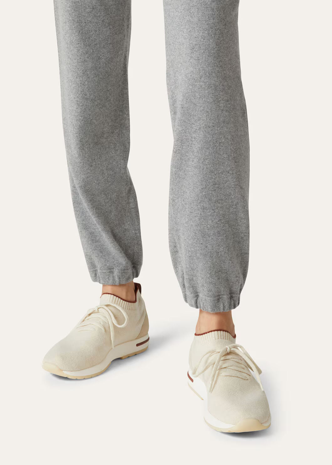 LoroPiana Loro 360 LP Flexy Walk Sneaker Pure Dunes Melange