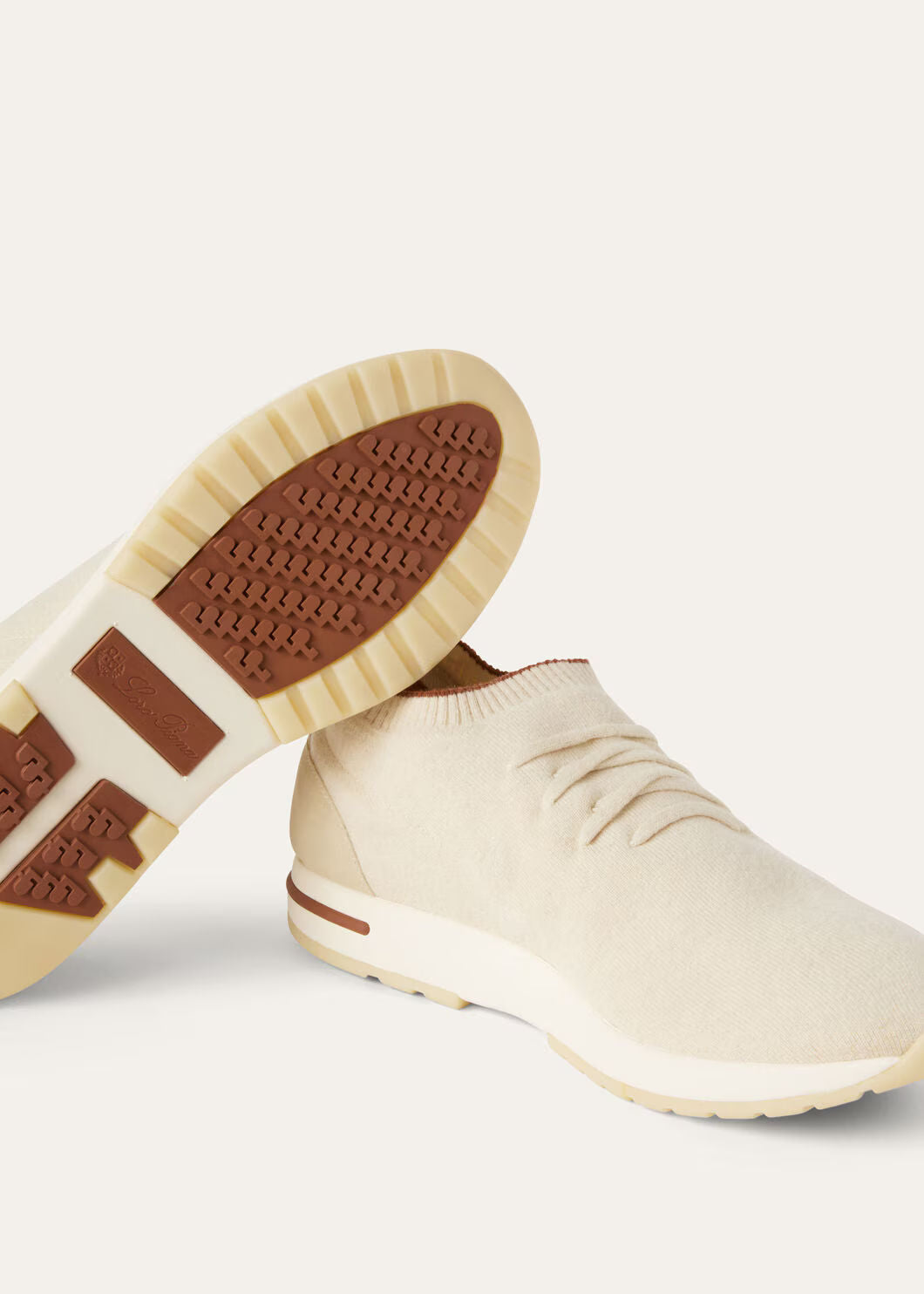 LoroPiana Loro 360 LP Flexy Walk Sneaker Pure Dunes Melange