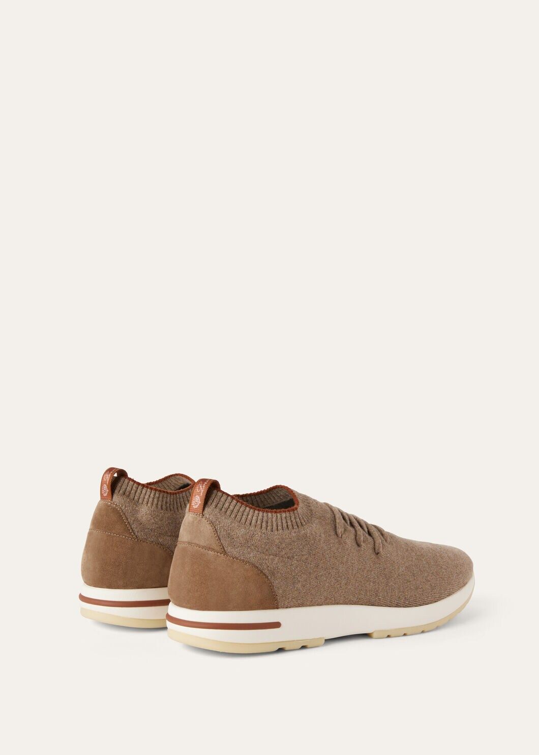 LoroPiana Loro 360 LP Flexy Walk Sneaker Grain Brown Melange