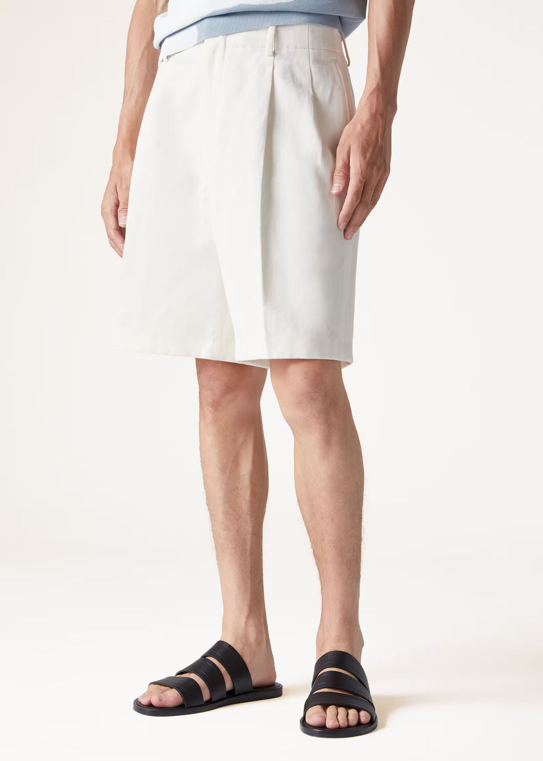 LoroPiana Naha Sandal Black