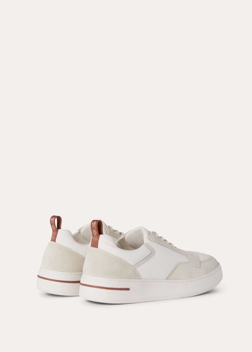 LoroPiana Newport Walk Sneaker White