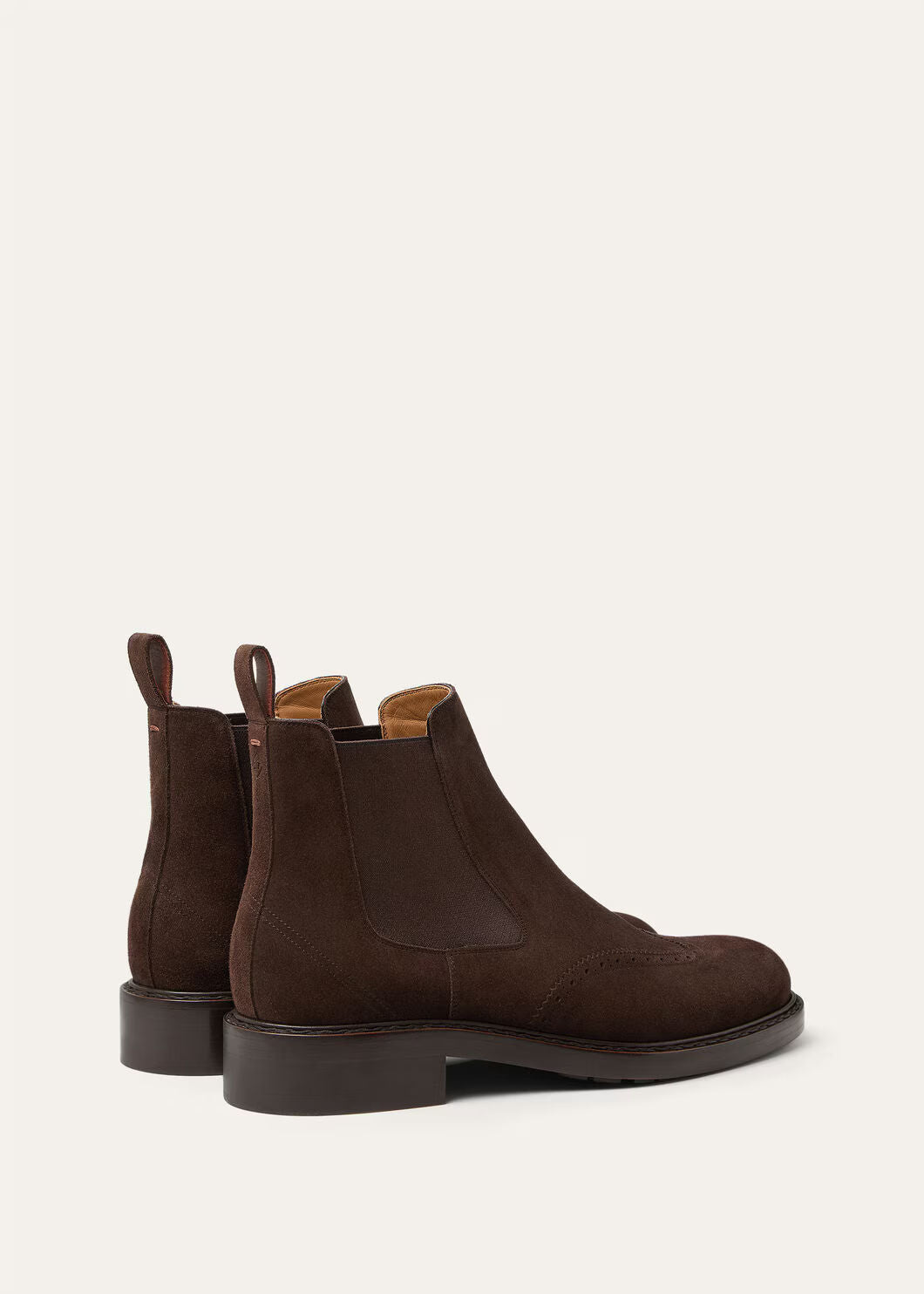 LoroPiana Oliver Walk Chelsea Boot Chocolate