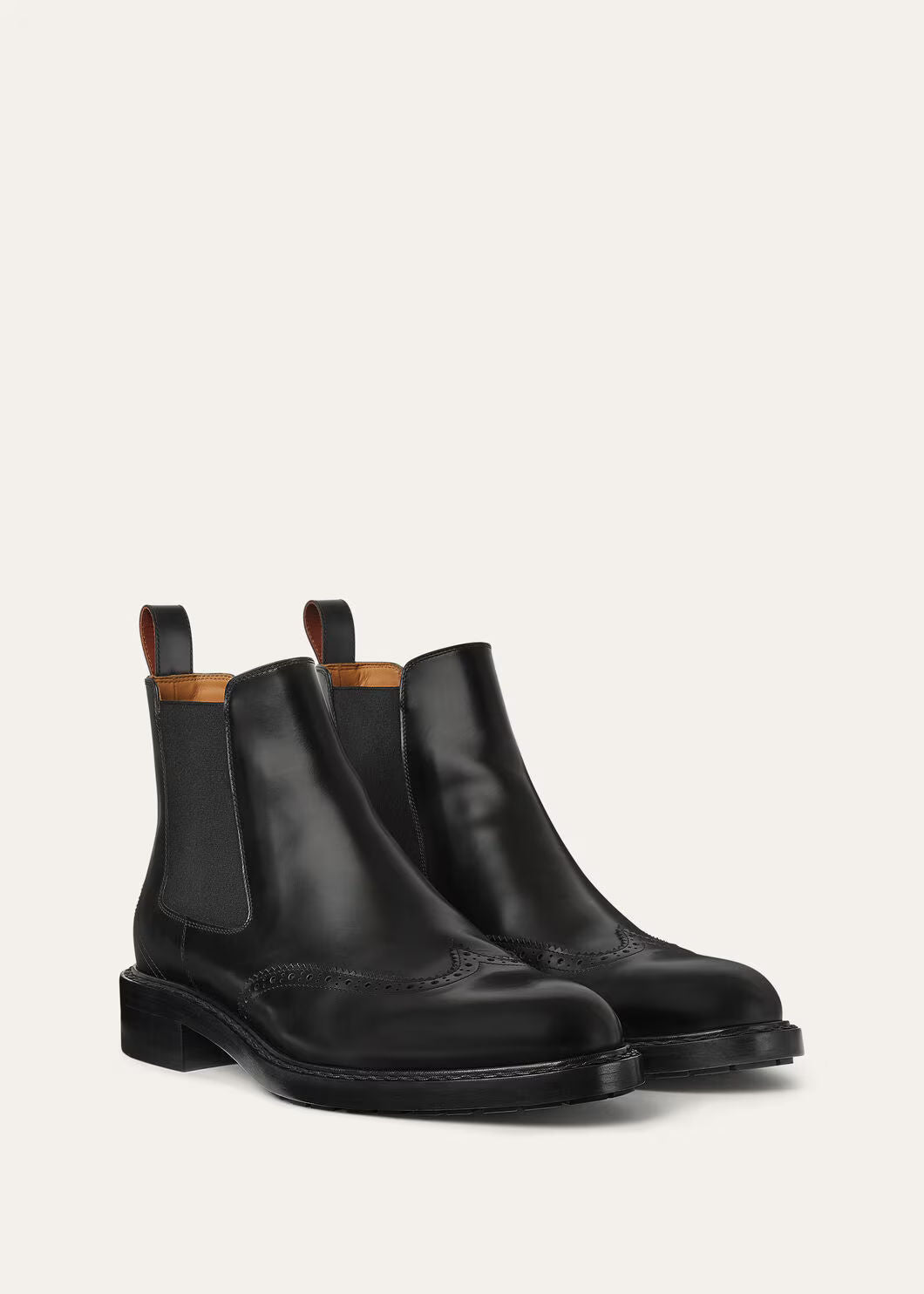 LoroPiana Oliver Walk Chelsea Boot Black