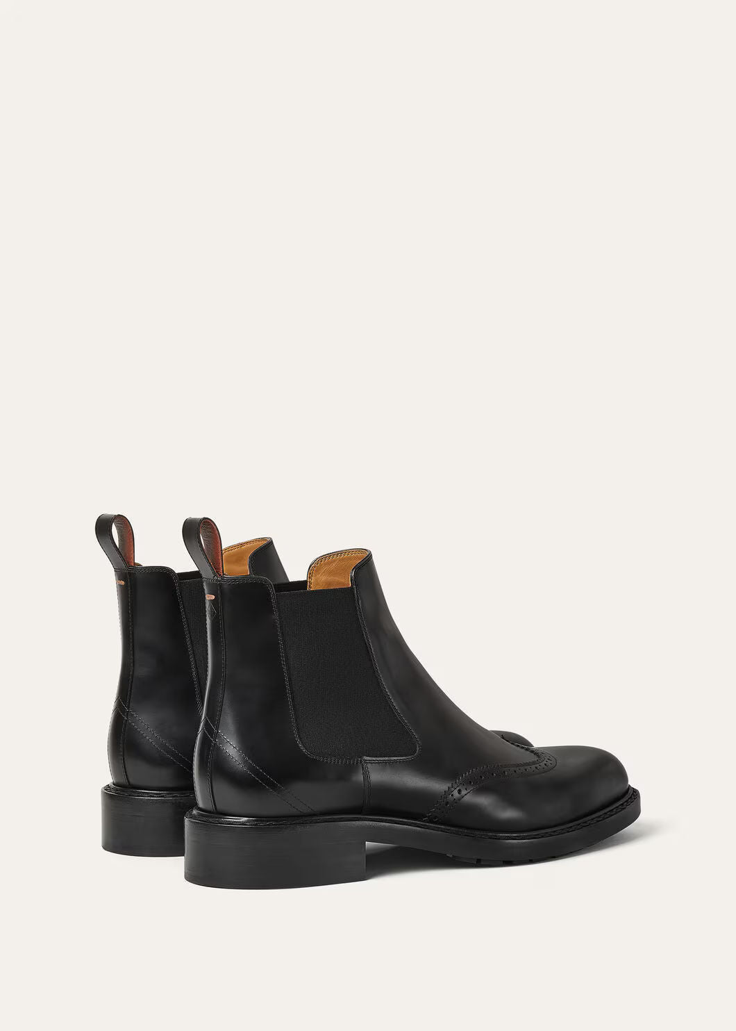 LoroPiana Oliver Walk Chelsea Boot Black