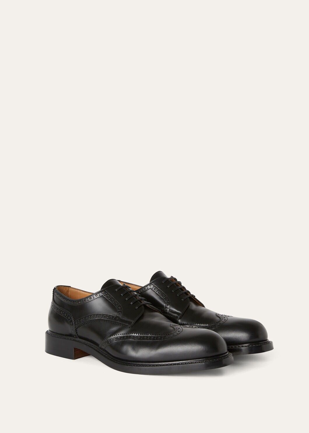 LoroPiana Oliver Walk Derby Black