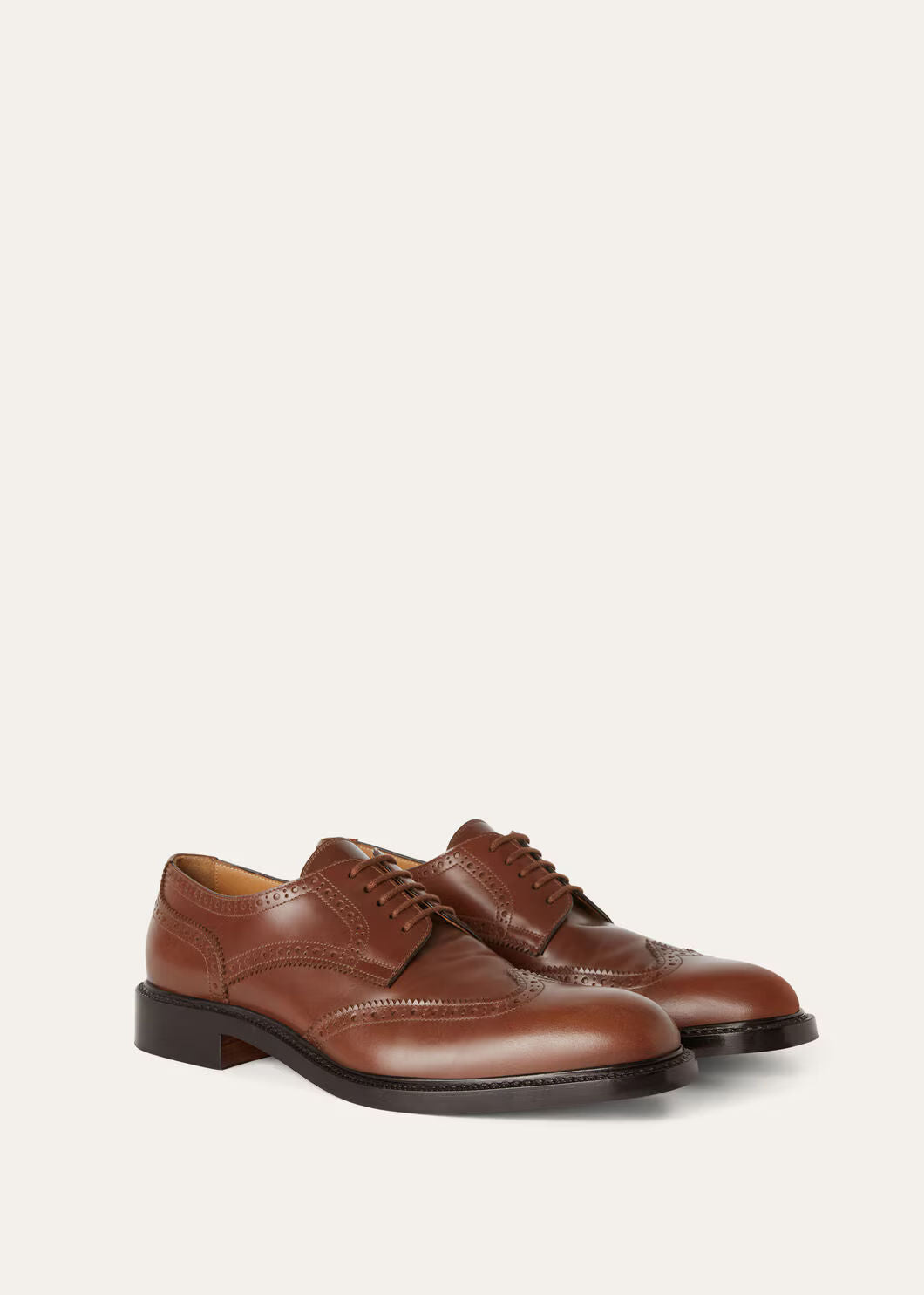 LoroPiana Oliver Walk Derby Cuoio Inglese