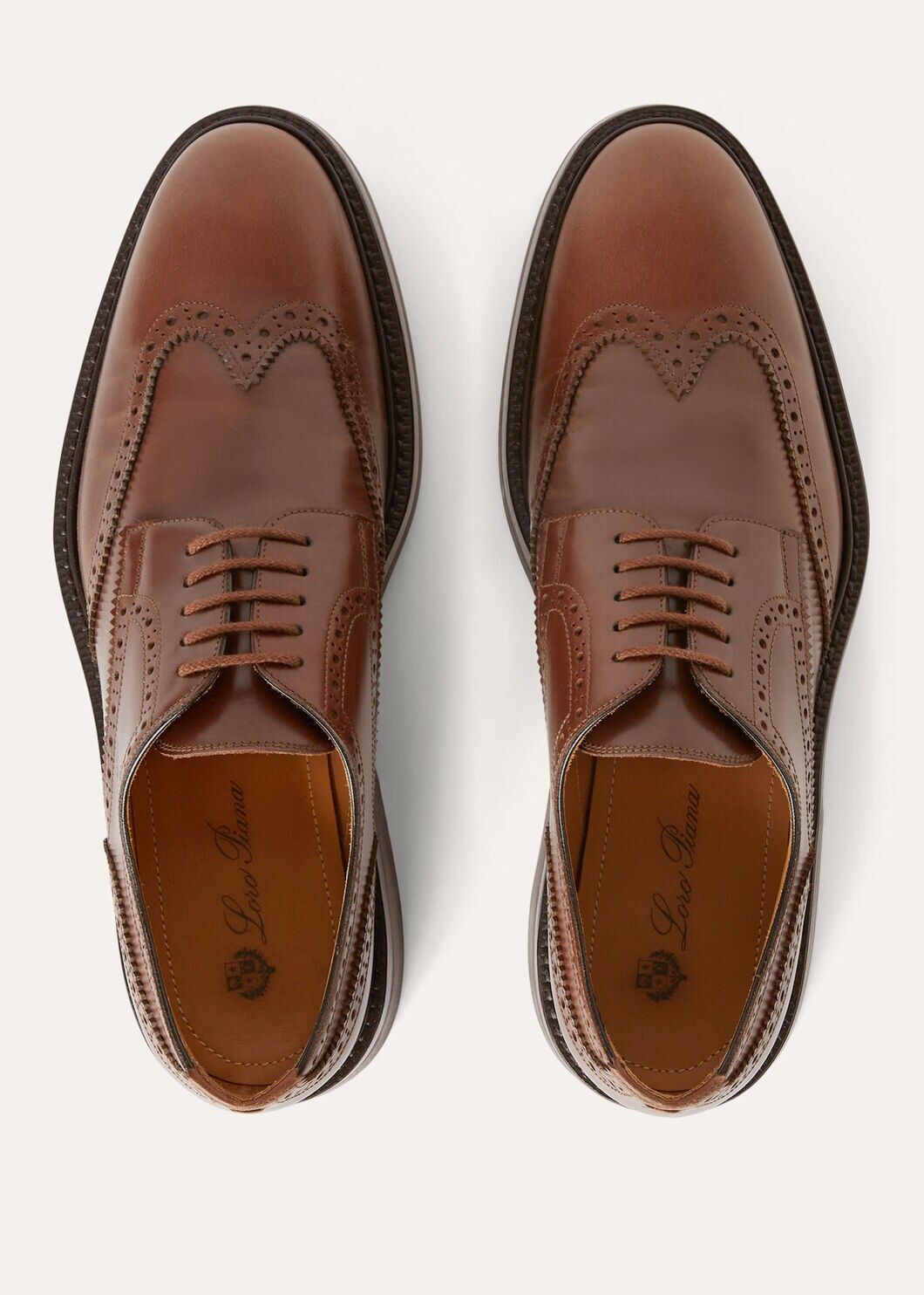 LoroPiana Oliver Walk Derby Cuoio Inglese